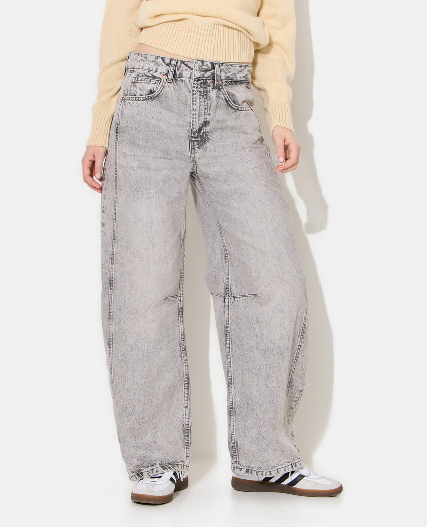 Pimkie Jean barrel avec coutures taille medium