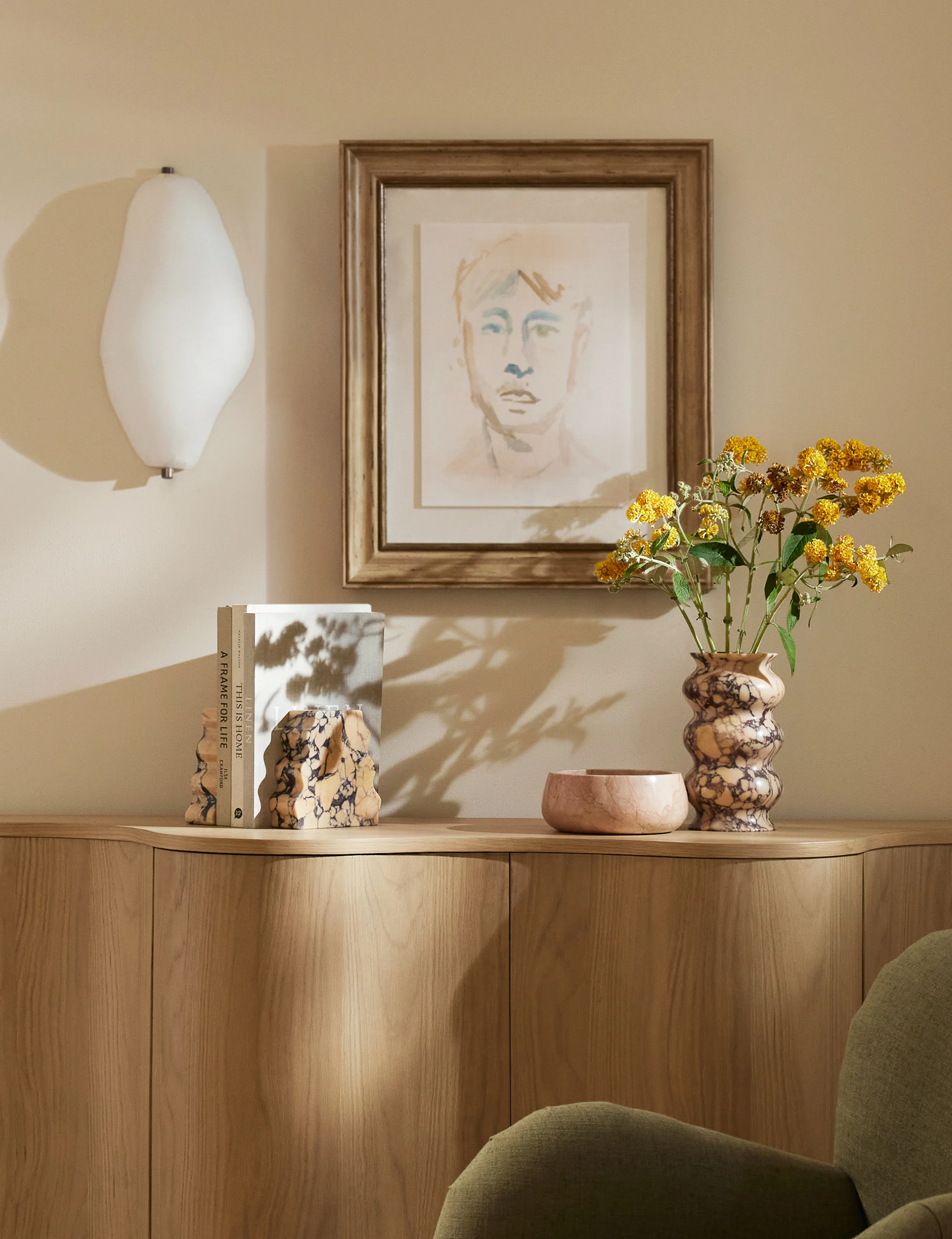 Zainab Rolling Vase by Lolly Lolly Ceramics