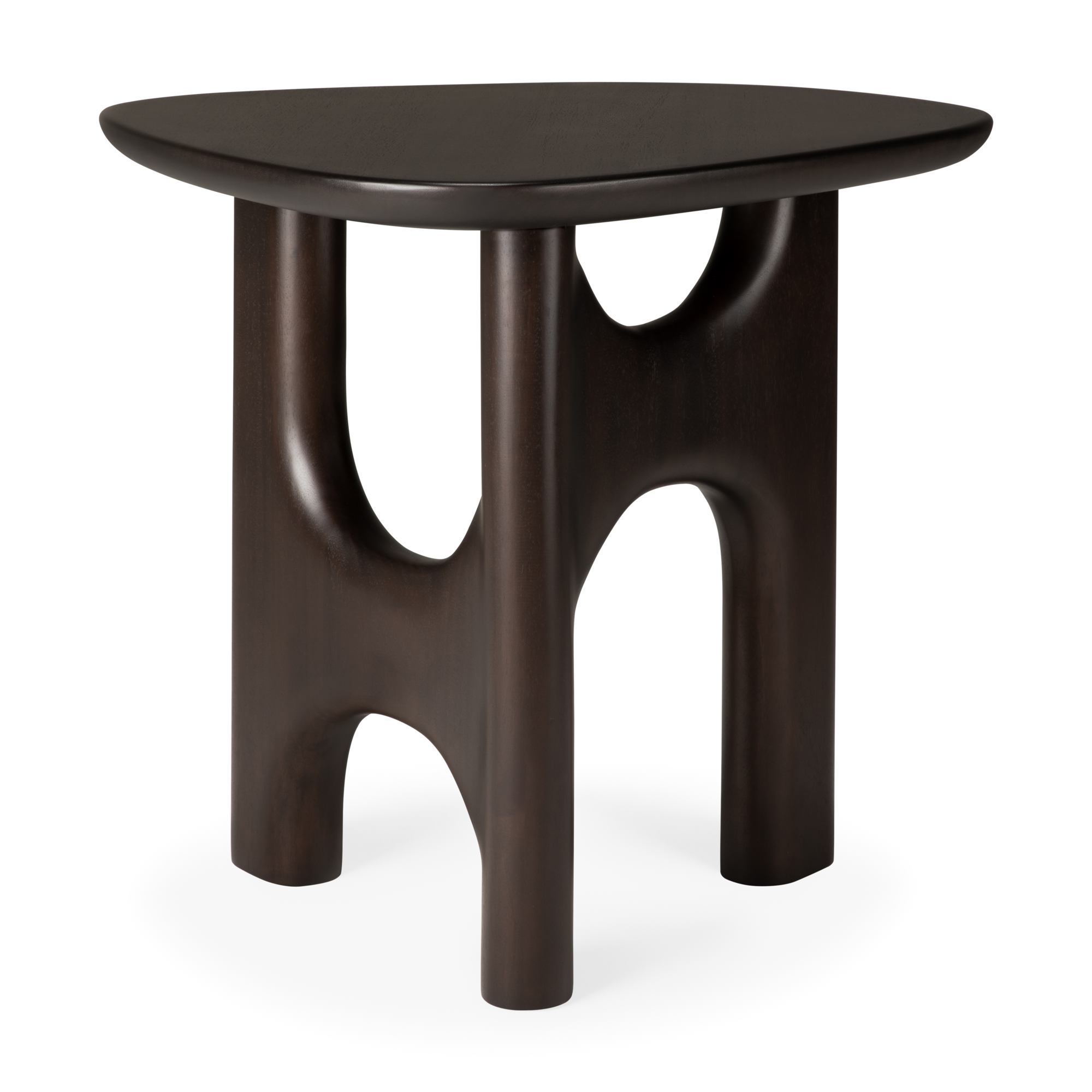 Bijzettafel Flow mahonie rose brown