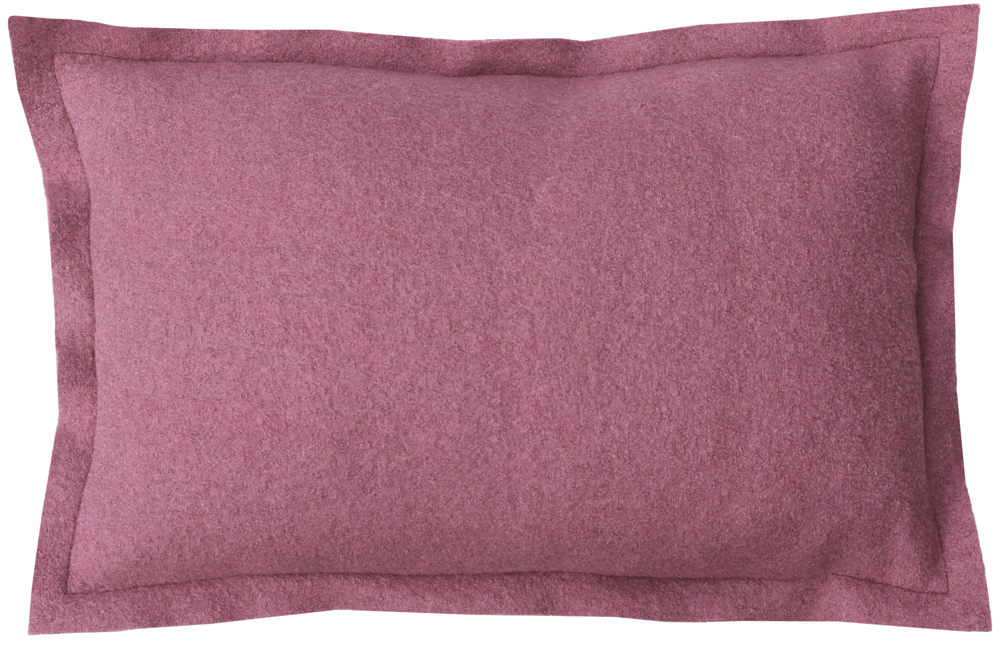 kussen boiled wol cerise 37x58