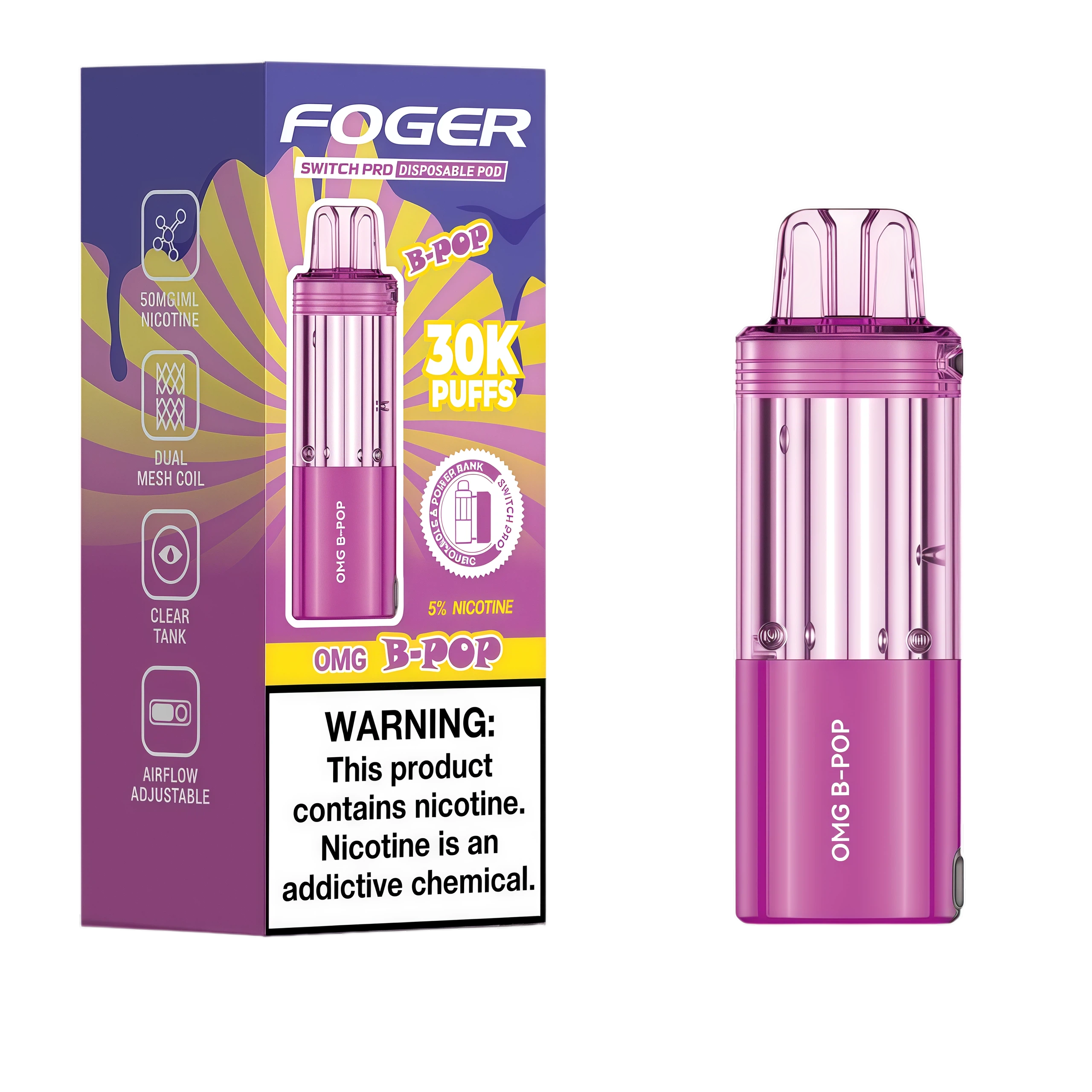 OMG B-POP - Foger Vapes