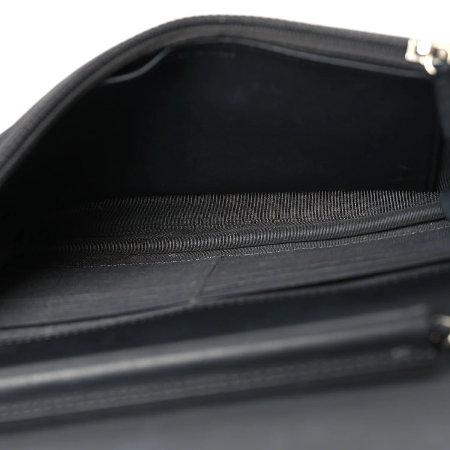 Lambskin Camellia Studded Wallet on Chain WOC Grey - Top Club