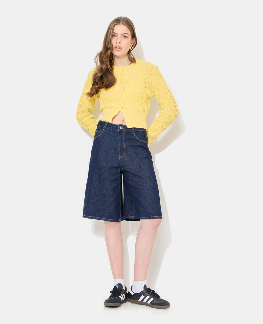 Pimkie Bermuda large en jean