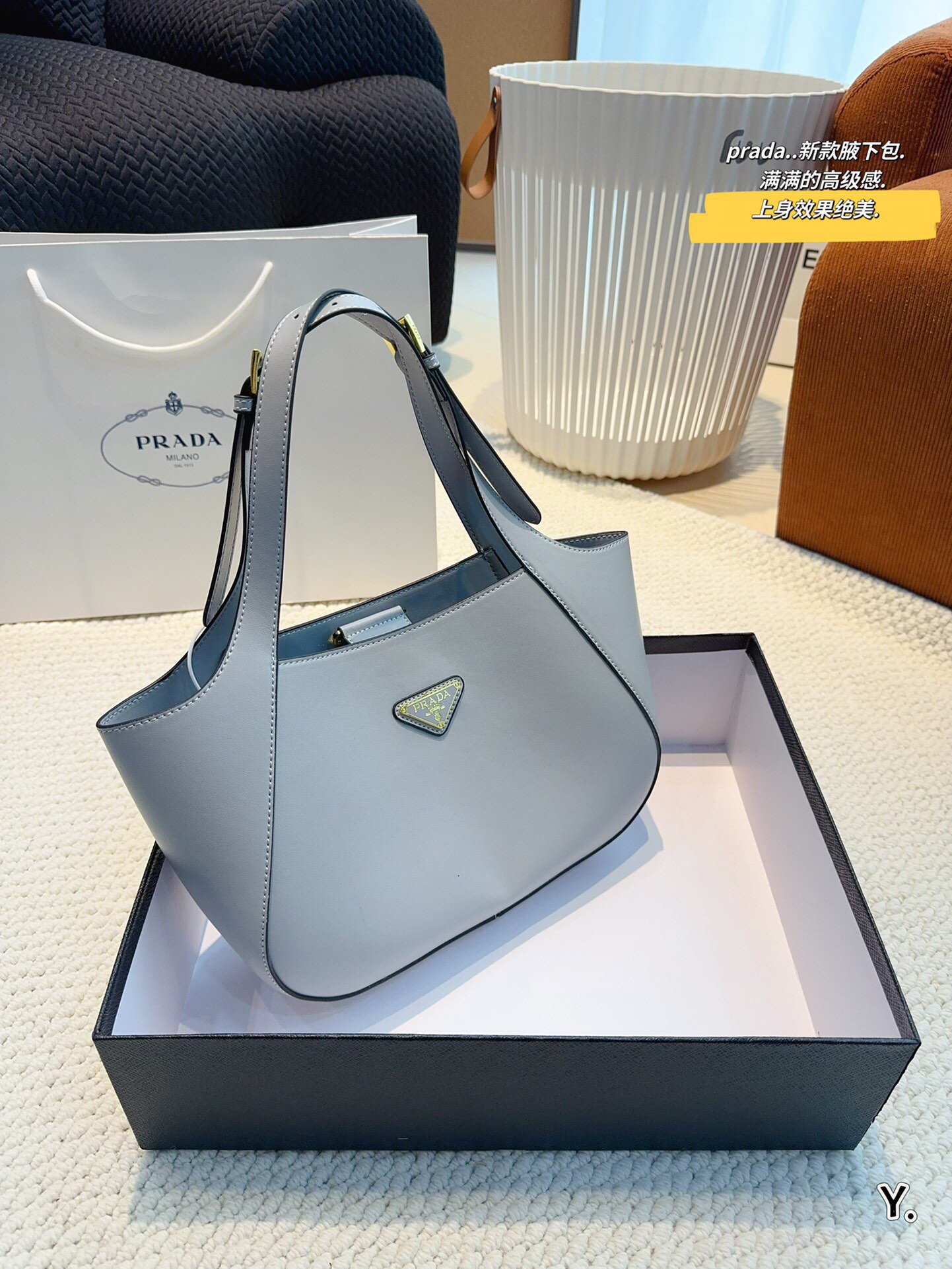 Pra new arrival hobo bag size: 27*7*19cm - Top Club