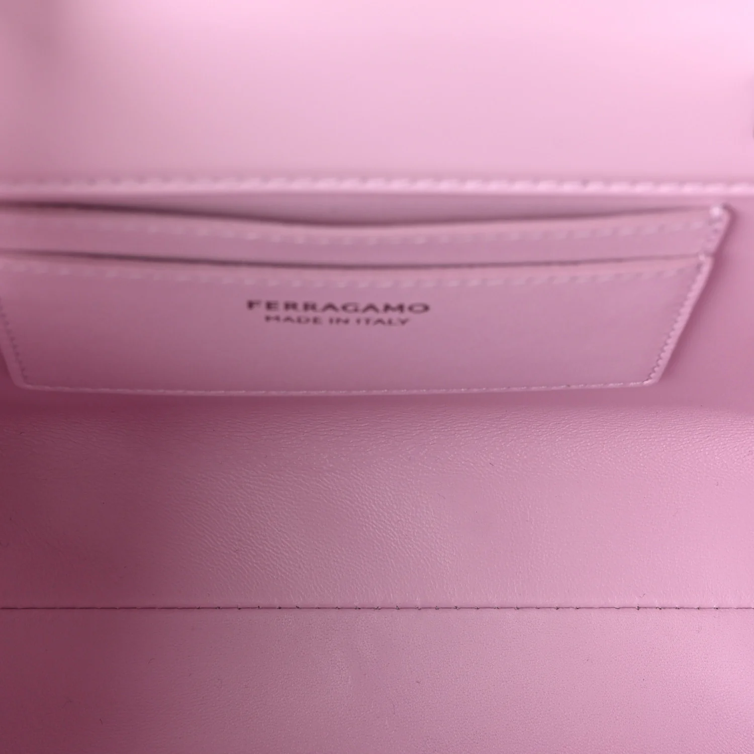 Brushed Calfskin Mini Wanda Top Handle Bag Bubble Gum - Top Club