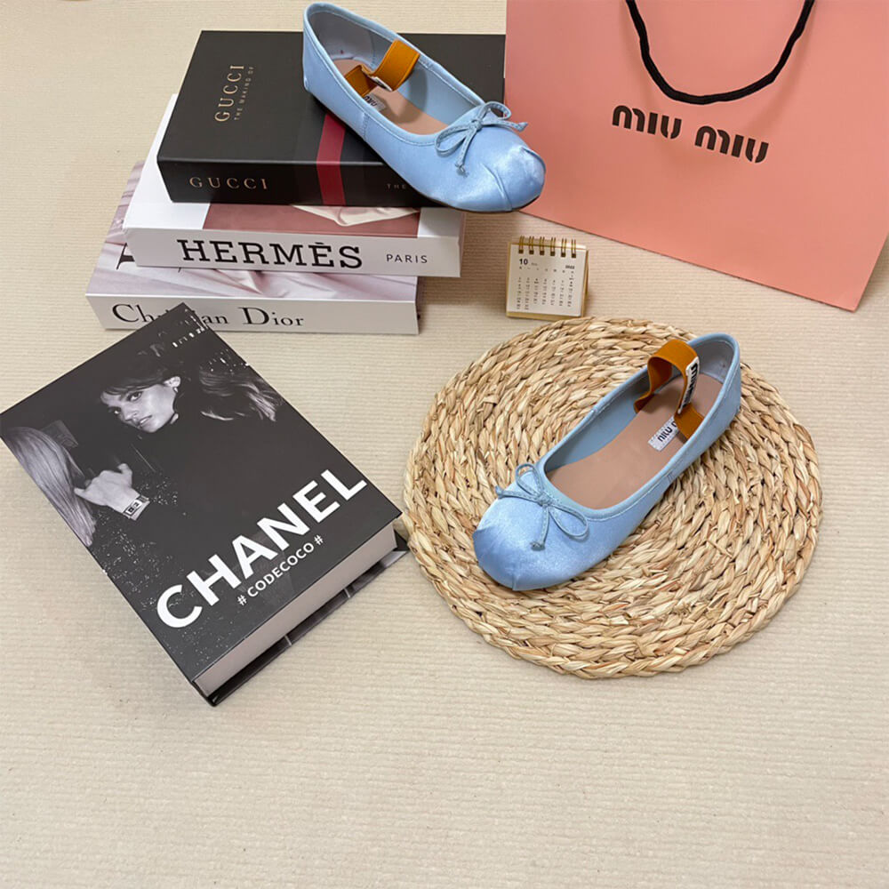 MiuMiu Satin ballerinas - Top Club