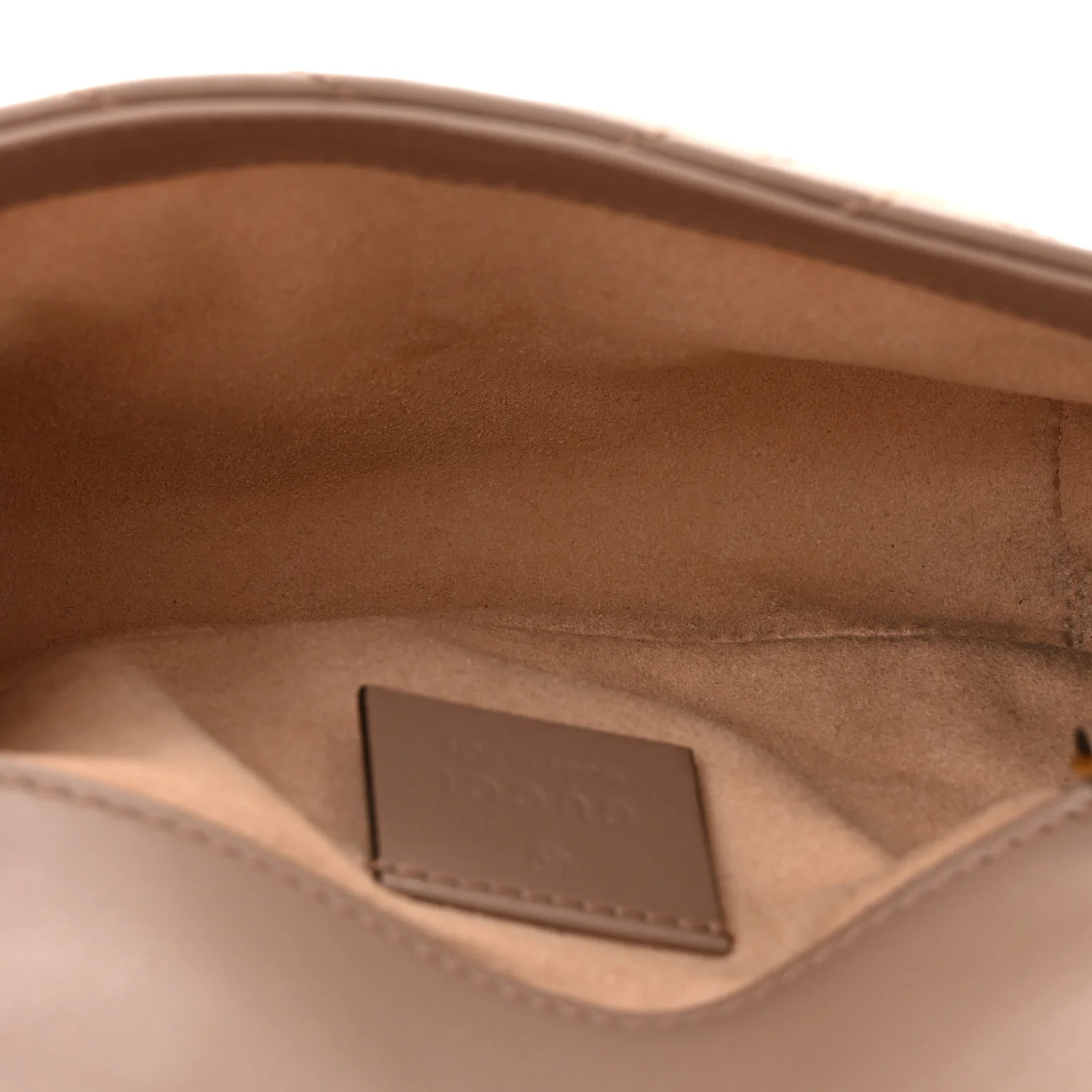 Calfskin Matelasse Super Mini GG Marmont Shoulder Bag Porcelain Rose - Top Club
