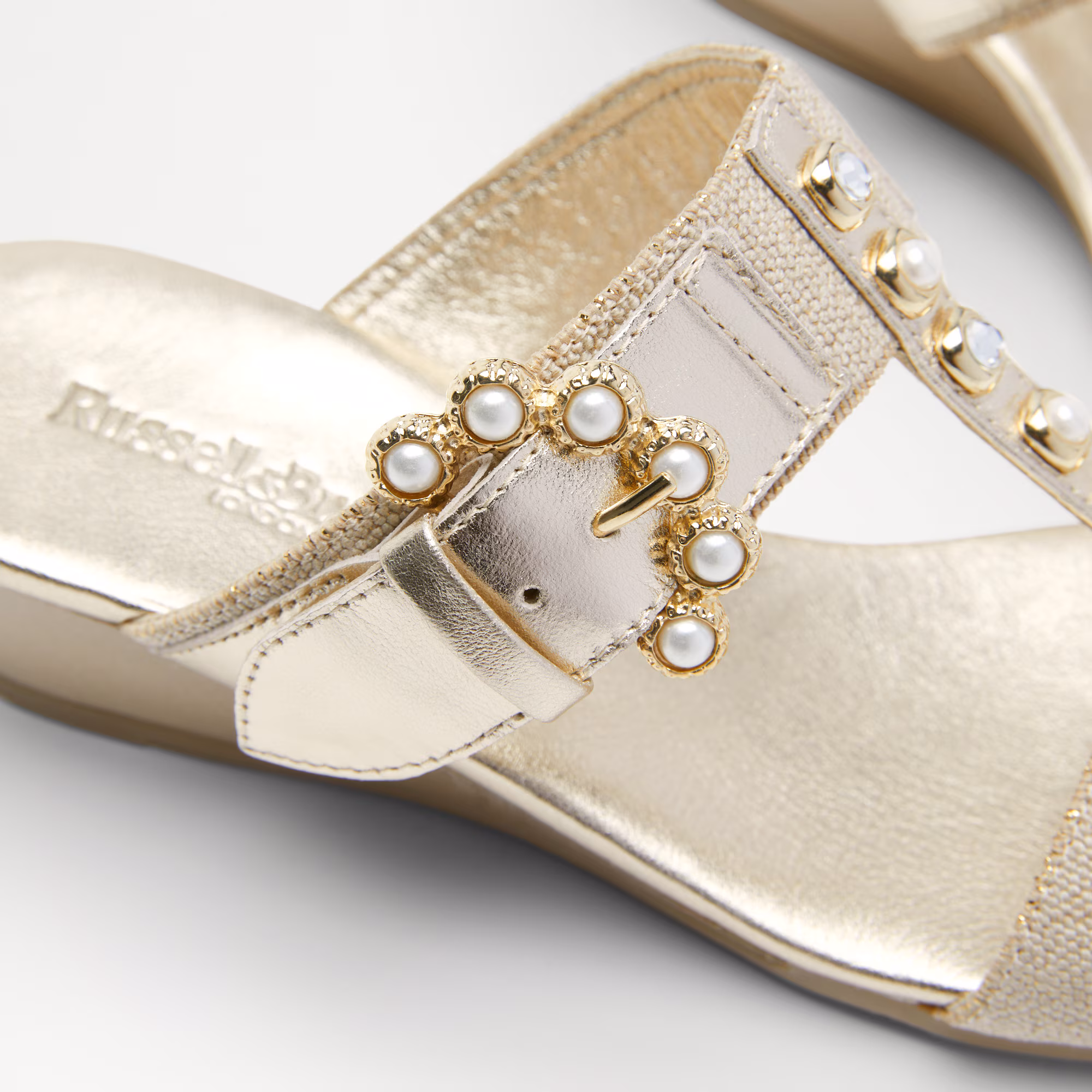 OrbitPearl Embellished Wedge