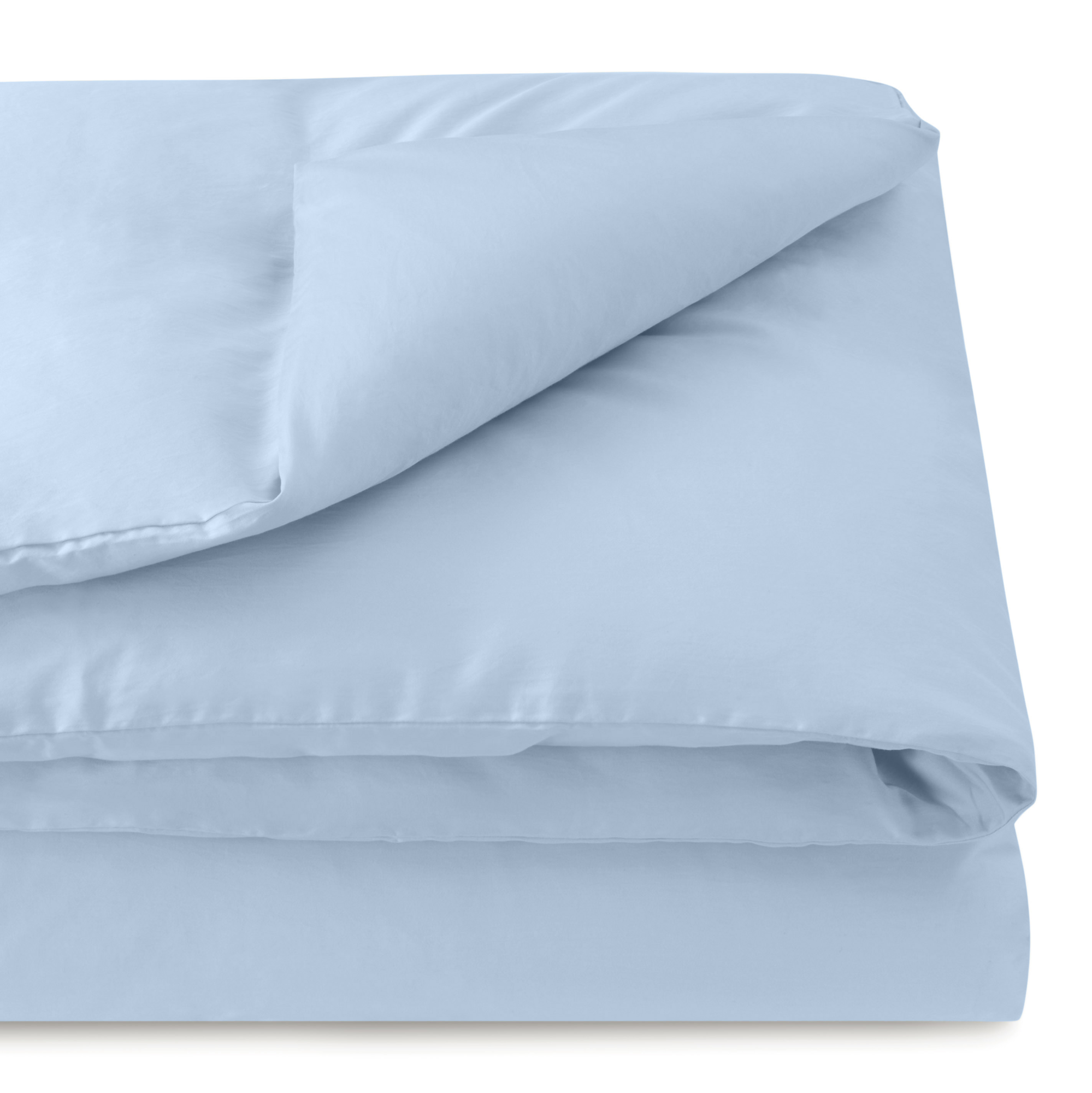 Dekbedovertrek Cotton Satin 140x220 cm ice blue