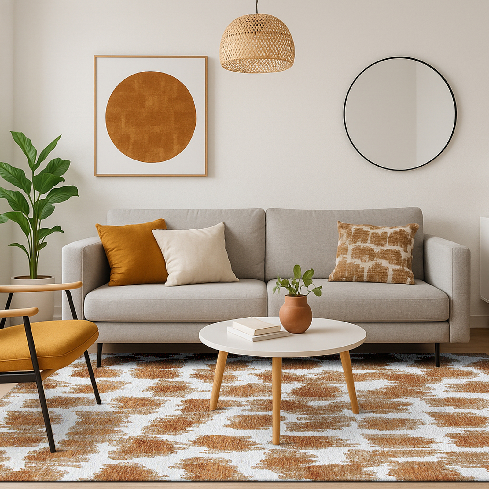 9403-IKAT-GOLDEN SAND-240x340cm