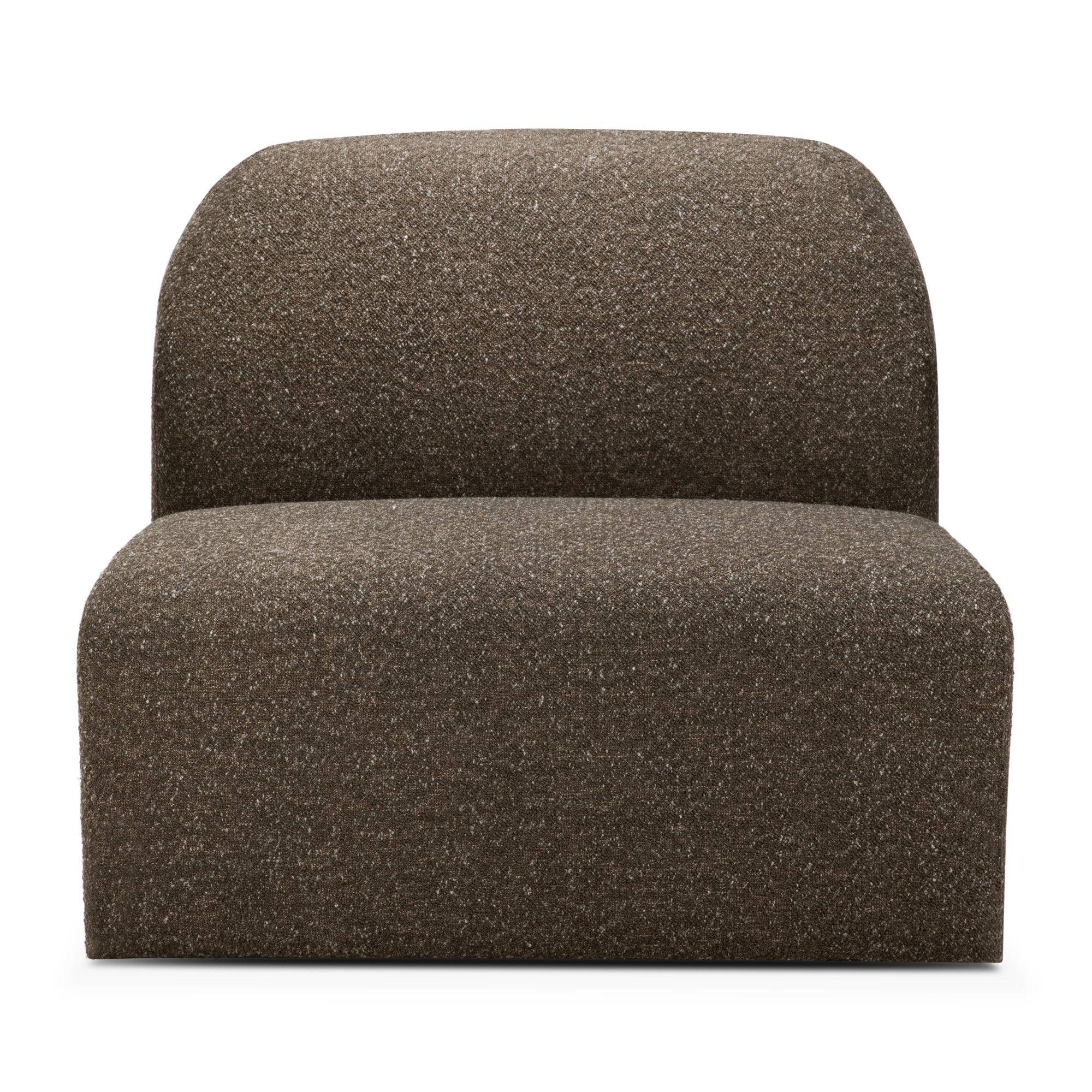 Modulaire bank Bulky 1 seat cedar