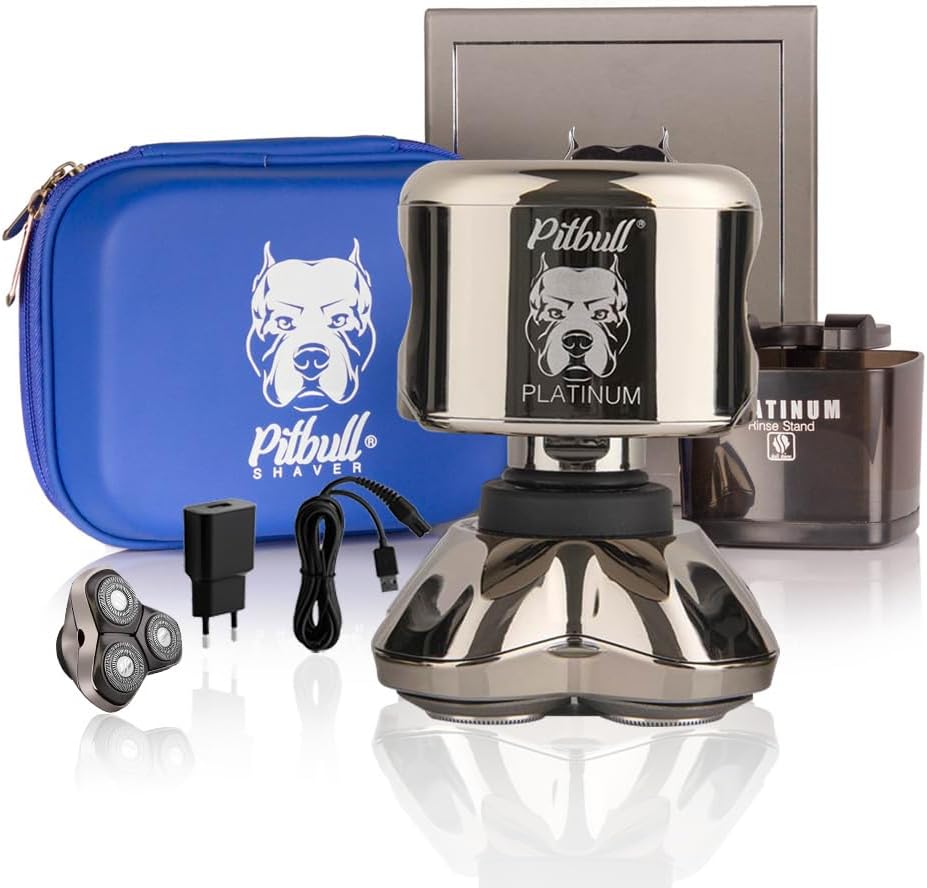 Skull Shaver Platinum PRO rasoio elettrico per la testa e il viso + lama CR3 in bonus