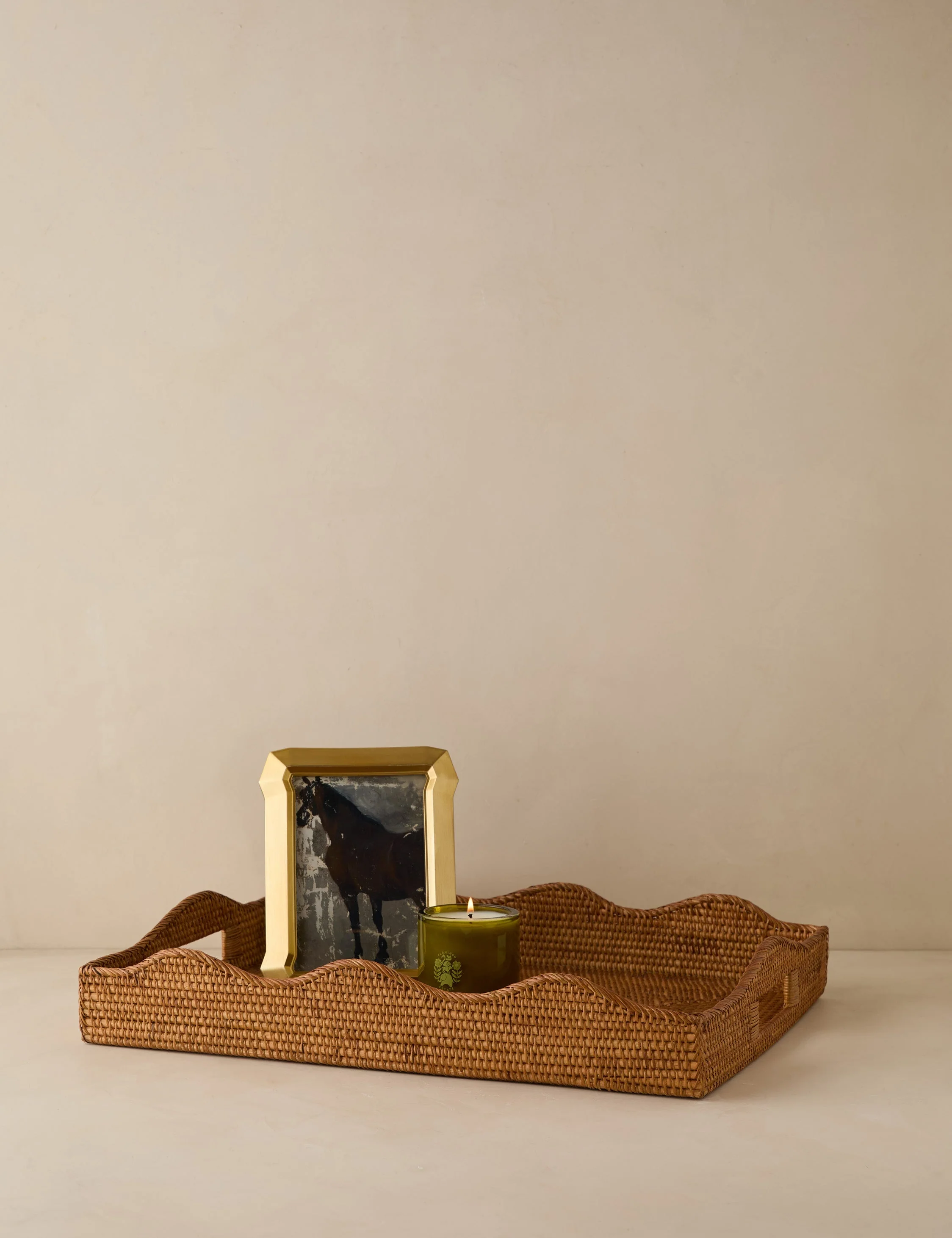 Tyna Rattan Tray