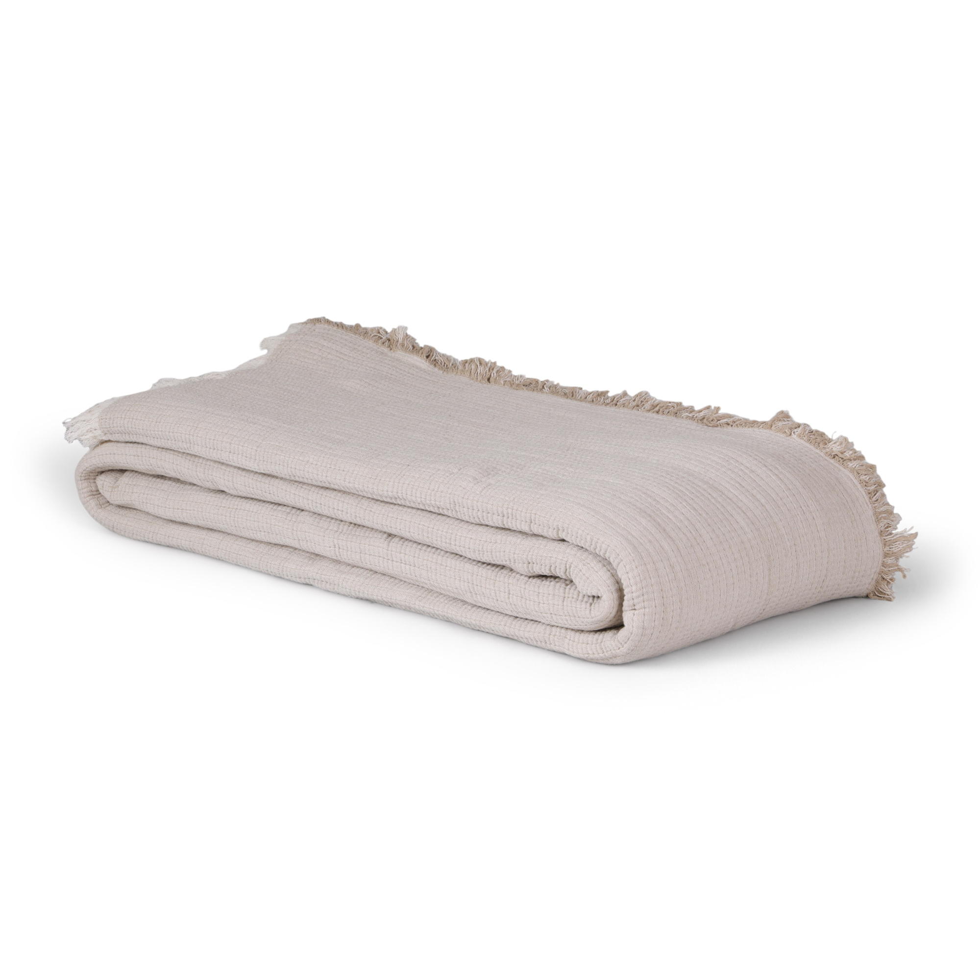 Sprei Crinkle natural 180x260 cm