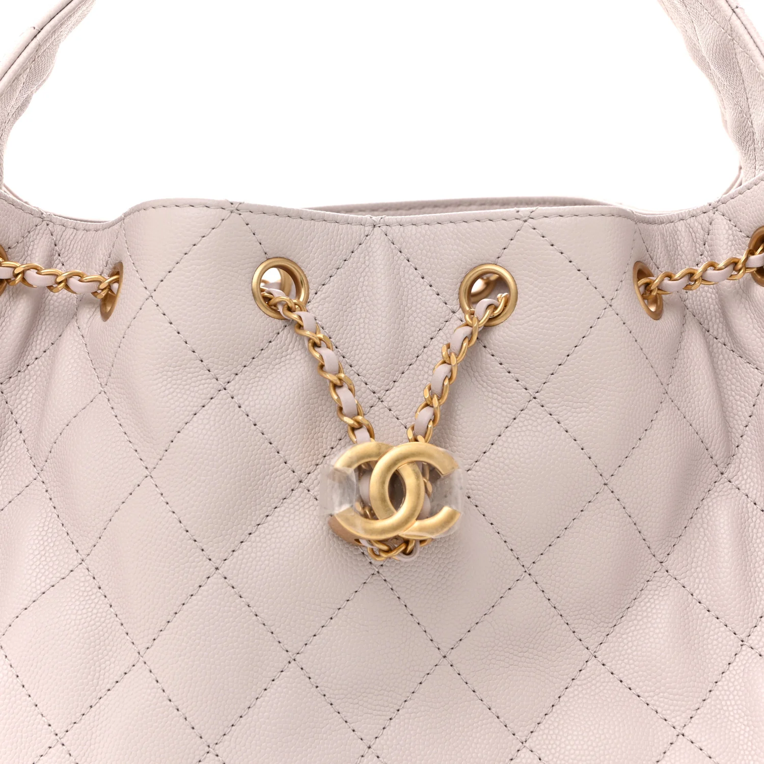 Caviar Quilted Small Chanel 25 Handbag Lilas Lilac - Top Club