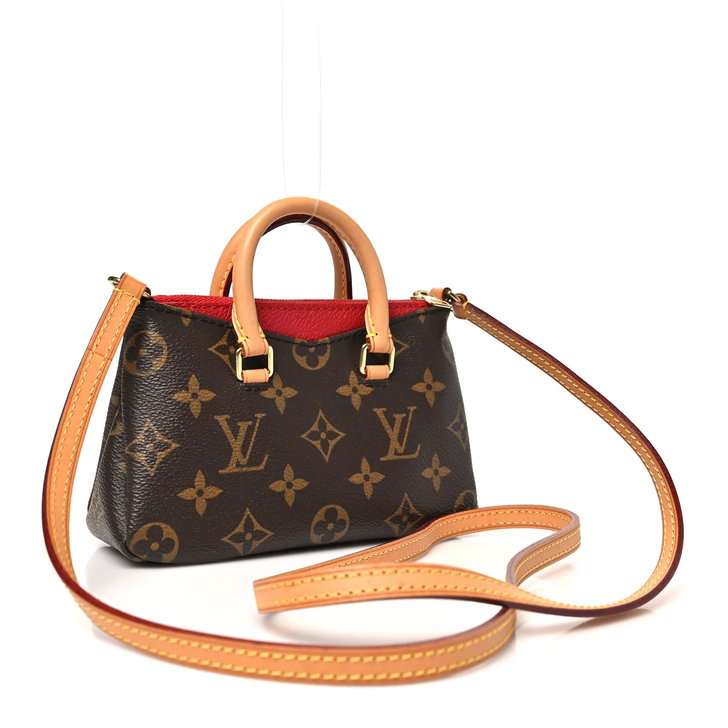 Monogram Nano Pallas Cherry - Top Club