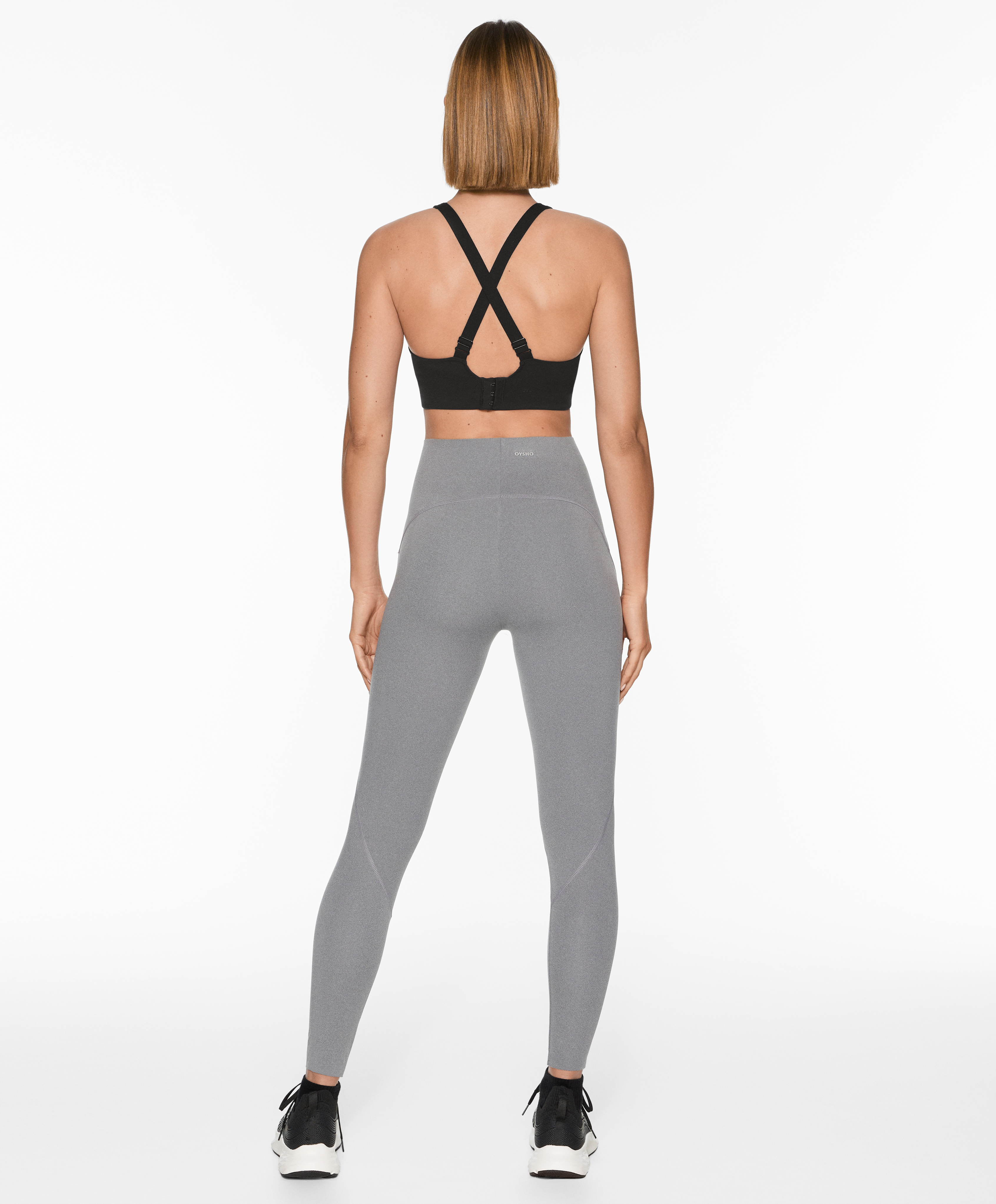 OYSHO Basic compressive ankle-length leggings
