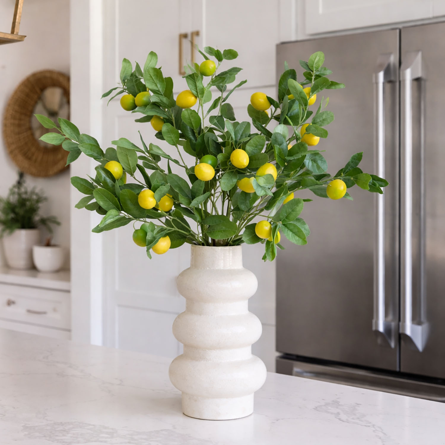 Zijden boeket Lemon Zest