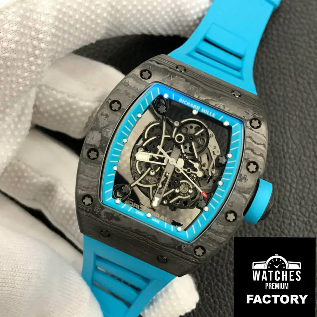 Richard Mille RM055 ZF Factory Rubber Strap