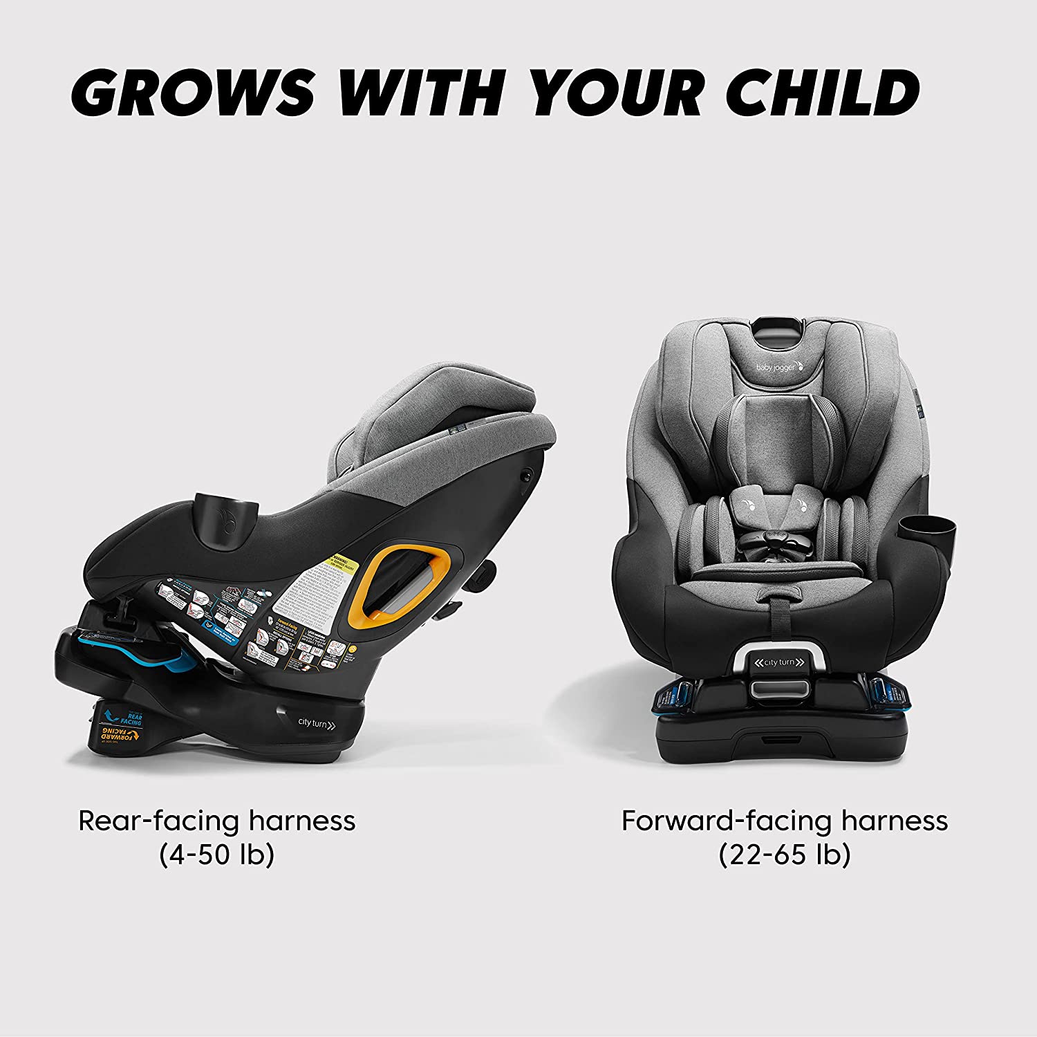 Baby Jogger City Convert Car Seat, Onyx Black