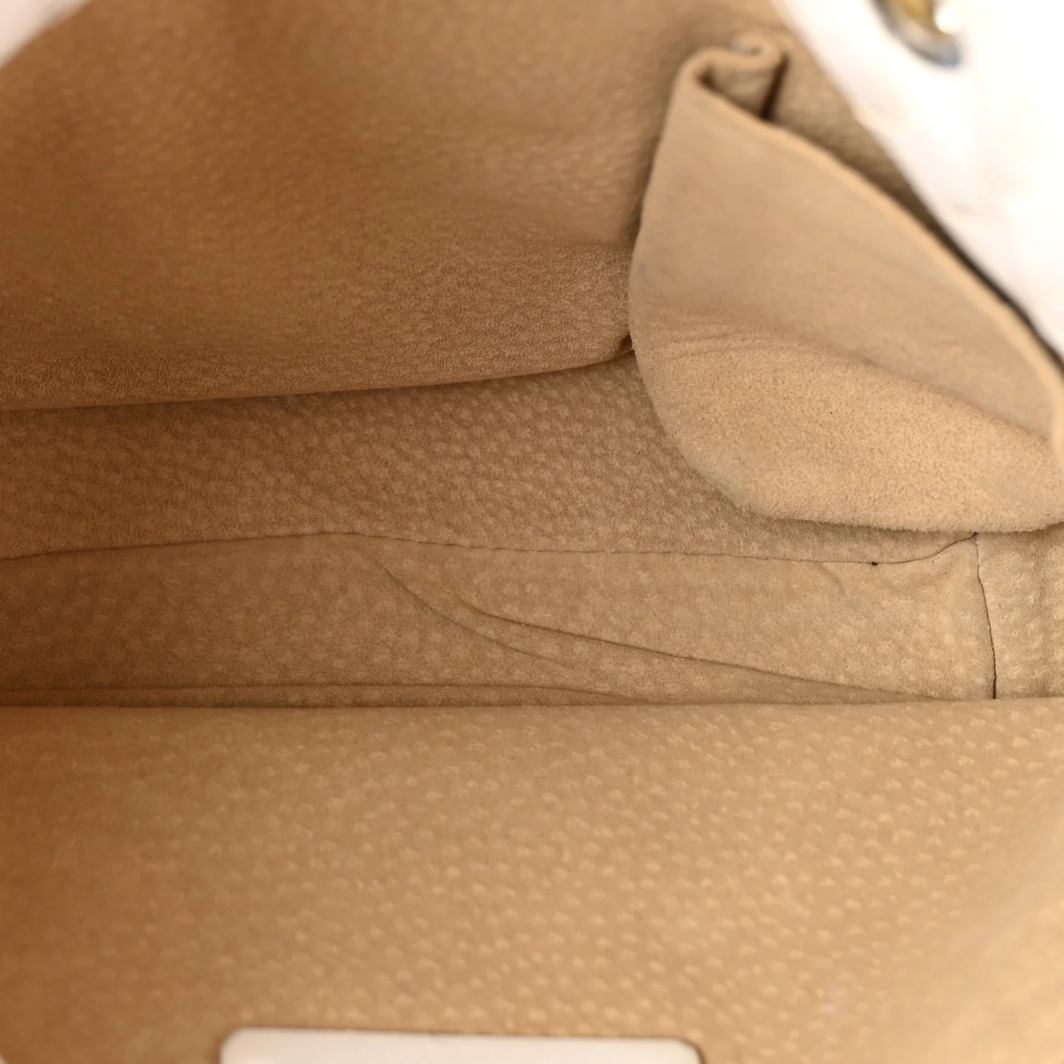 Nappa Intrecciato Small Capri Tote White - Top Club