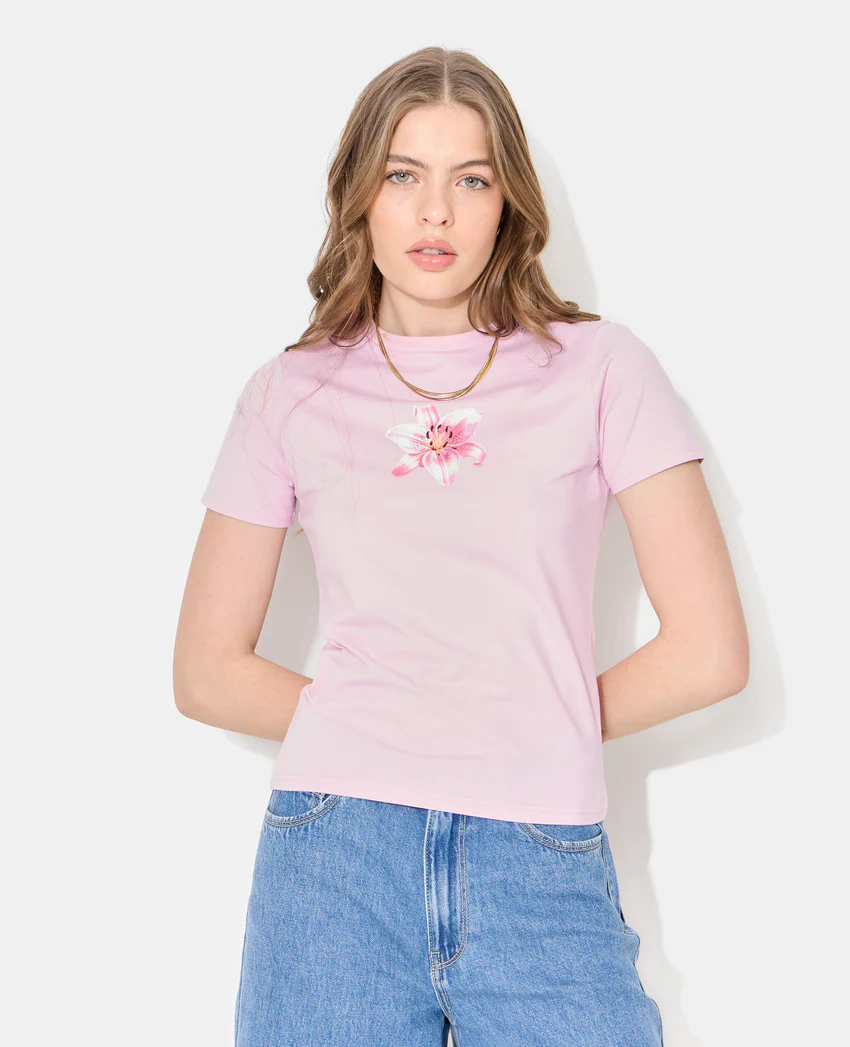 Pimkie T-shirt ajusté avec lys