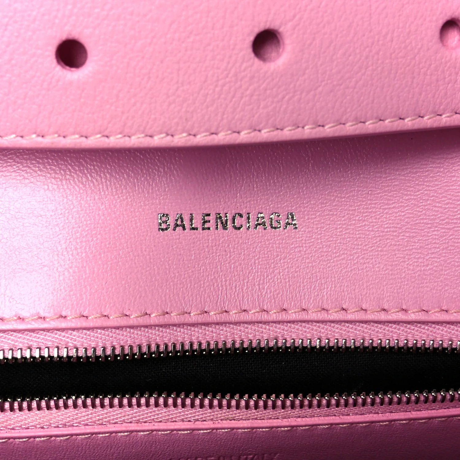 Semi Shiny Smooth Calfskin Small Downtown Shoulder Bag Candy Pink - Top Club