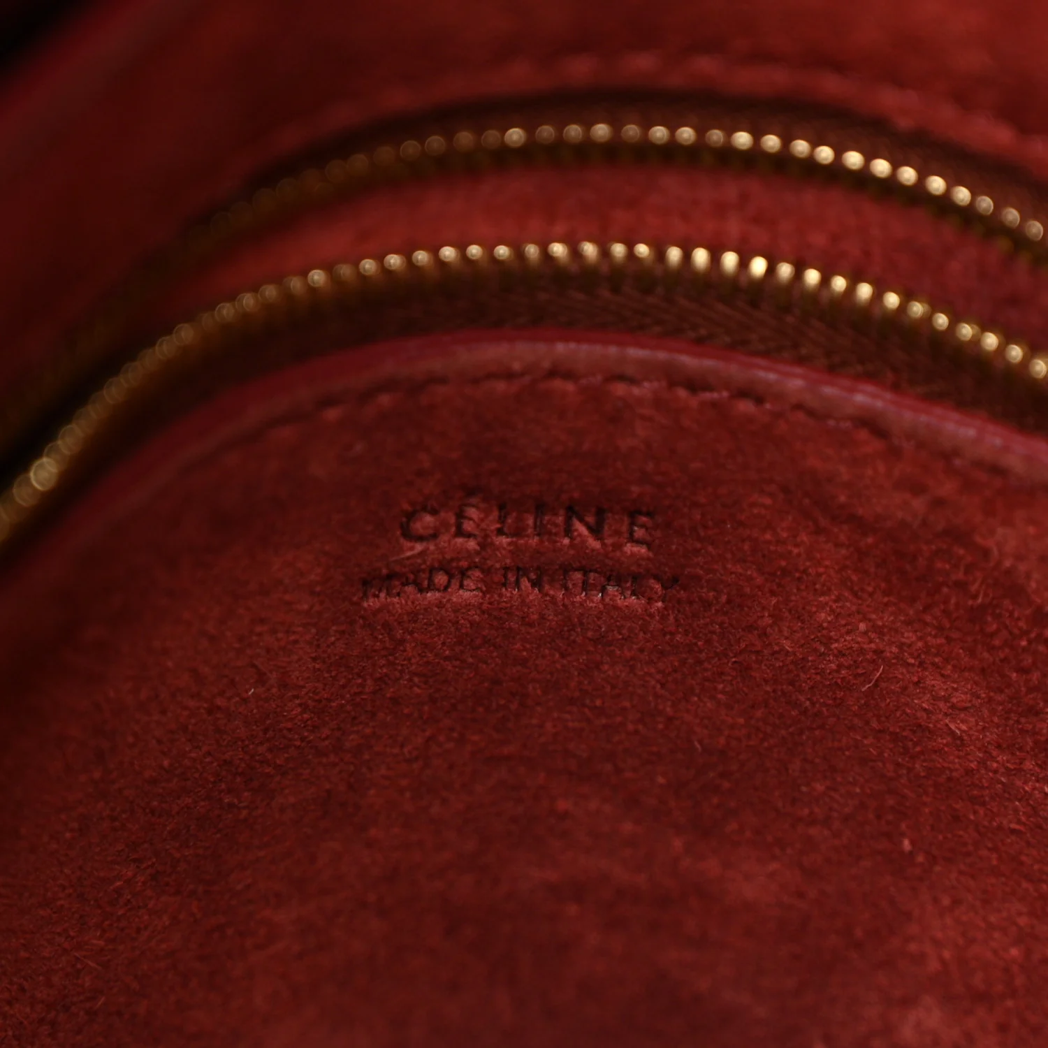 Soft Grained Calfskin Sangle Bucket Bag Light Burgundy - Top Club