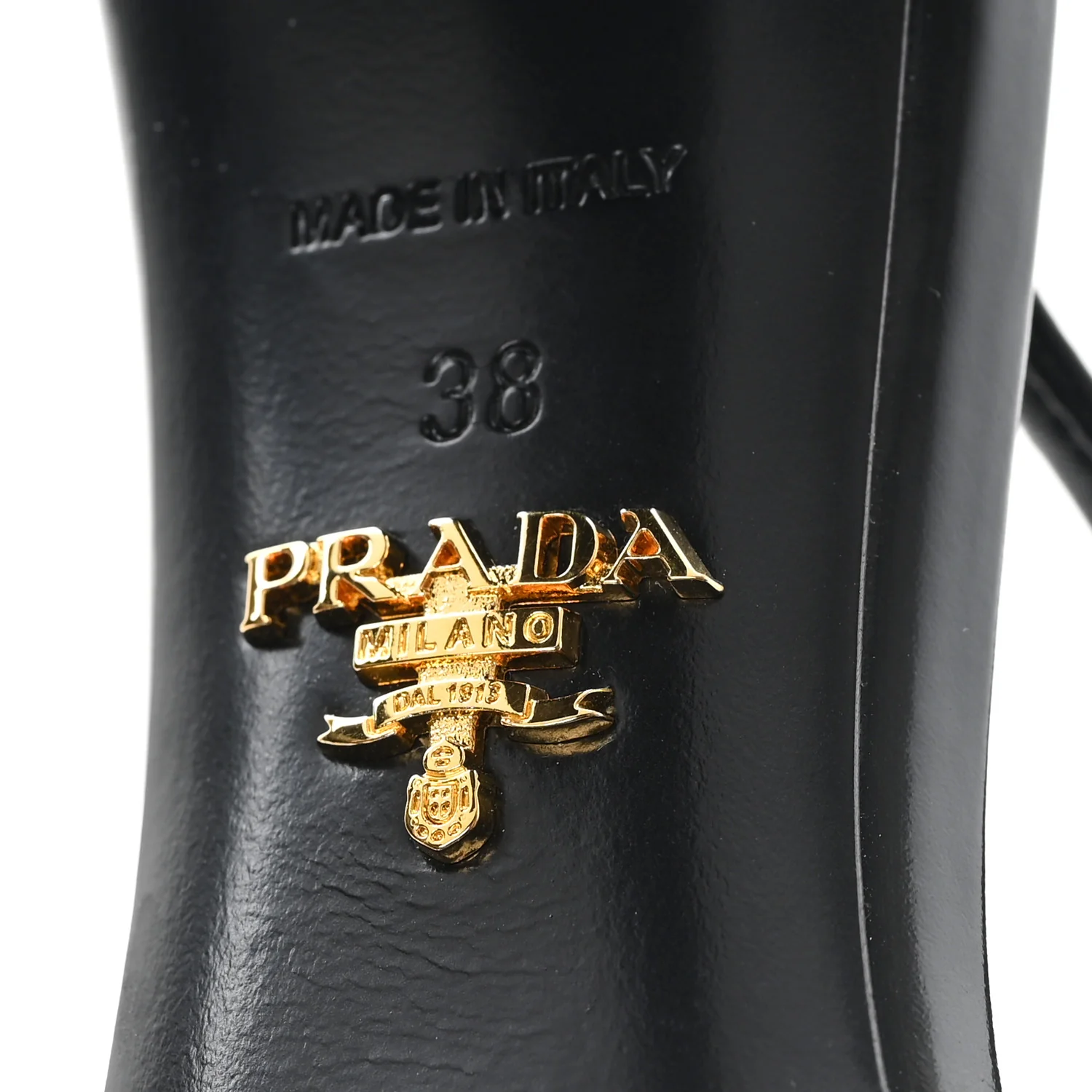 Patent Calfskin Square Toe 85mm Slingback Pumps 38 Black - Top Club