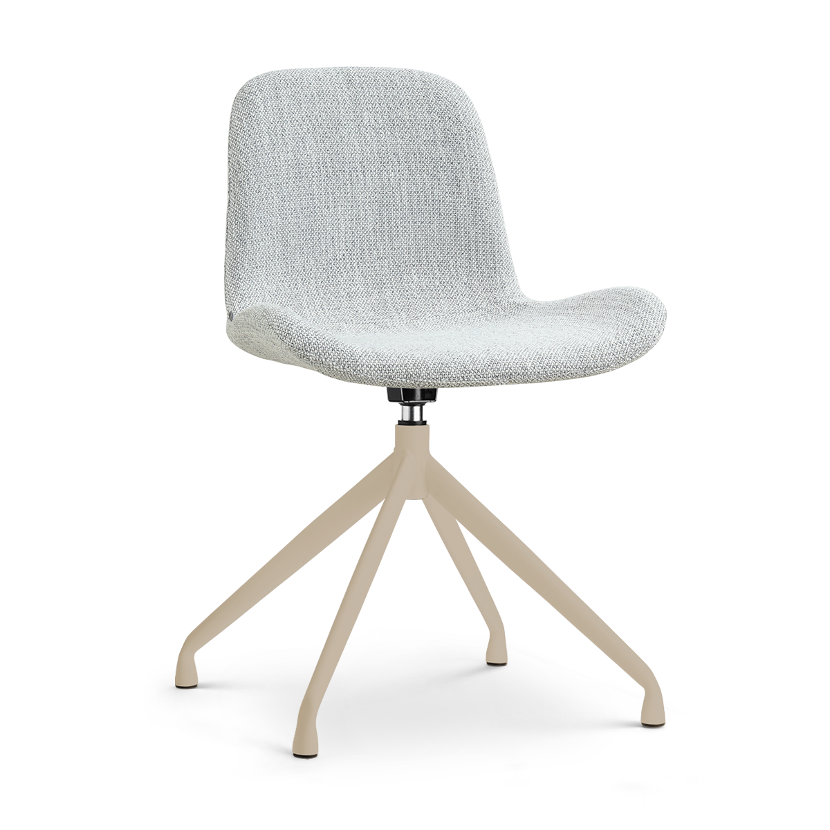 Eetkamerstoel Nola-Fé beige grijs melange