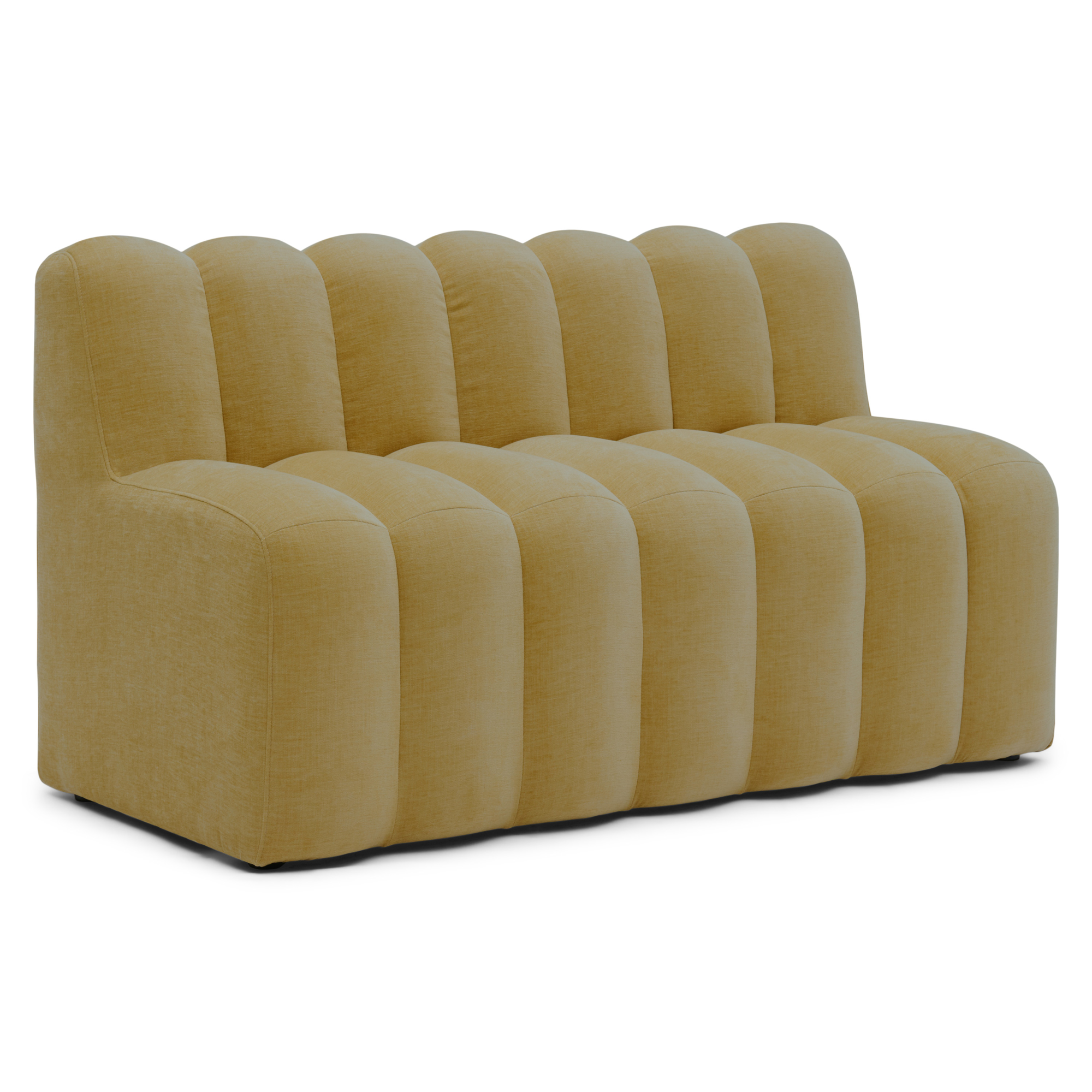 Eetkamerbank Candy met rug home brass 140 cm