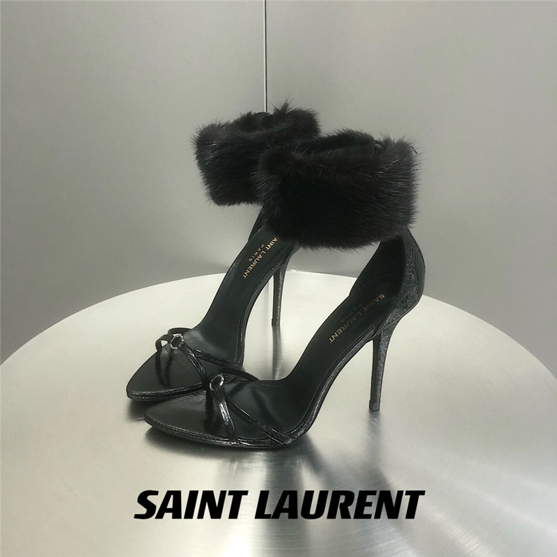 YSL mink high heels - Sneaker Replica Workshop