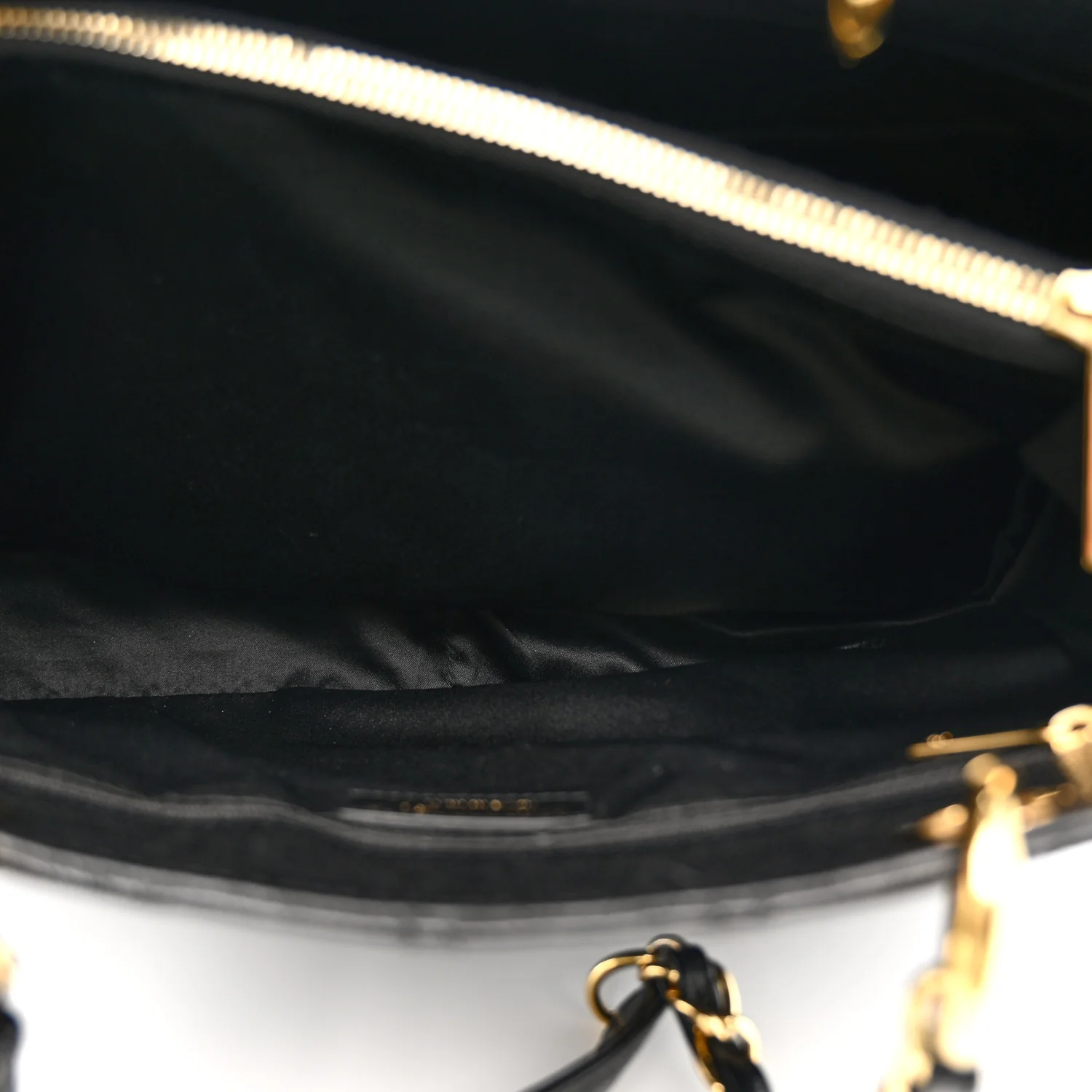 Caviar Quilted Grand Shopping Tote GST Black - Top Club
