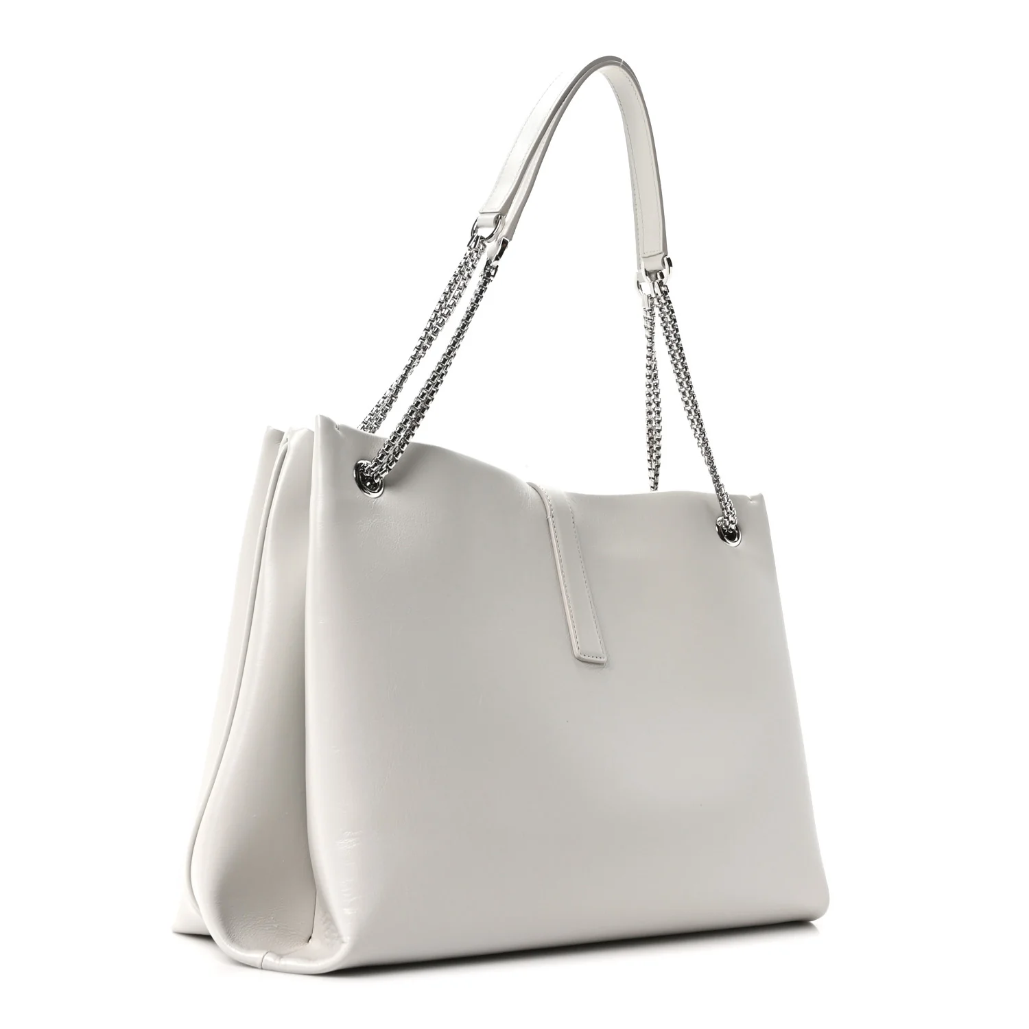 Calfskin Large Mia Tote Grey - Top Club