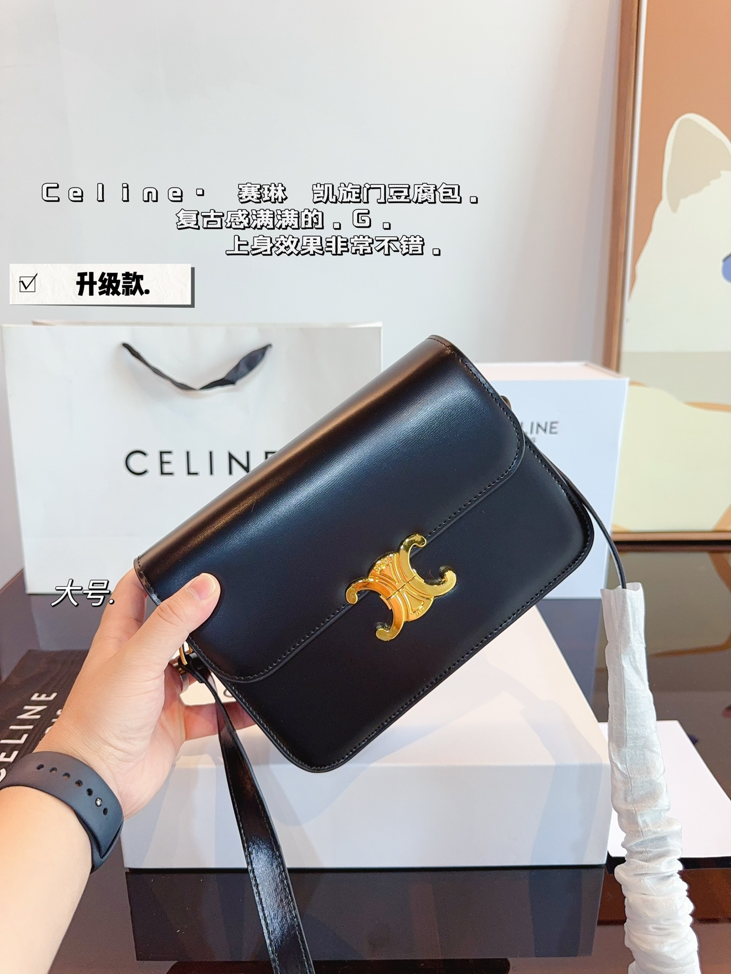 Ce box new arrival bag medium size: 23*14*16cm - Top Club