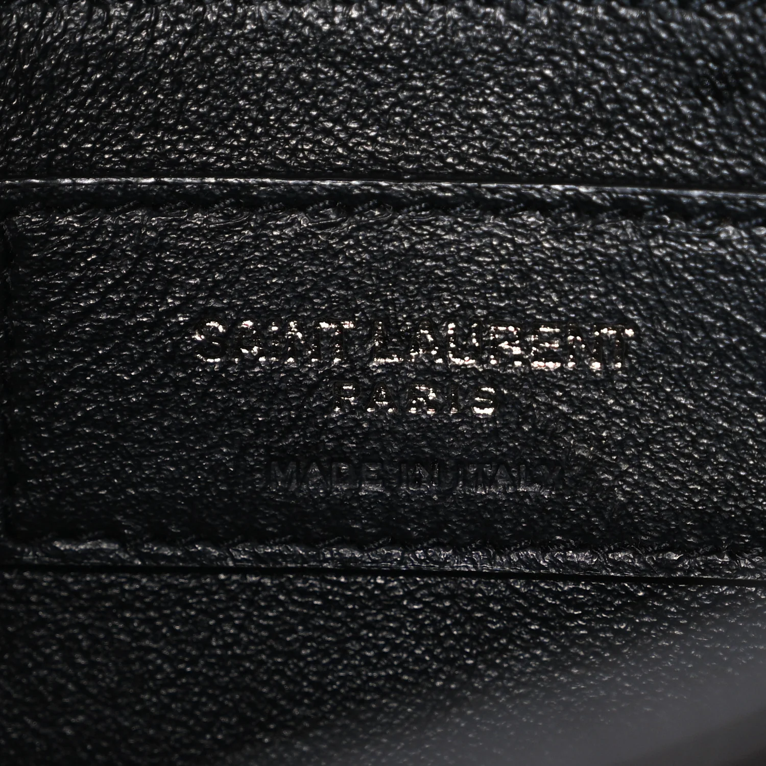 Grain De Poudre Textured Mixed Matelasse Triquilt Small Monogram Monochrome Satchel Black - Top Club
