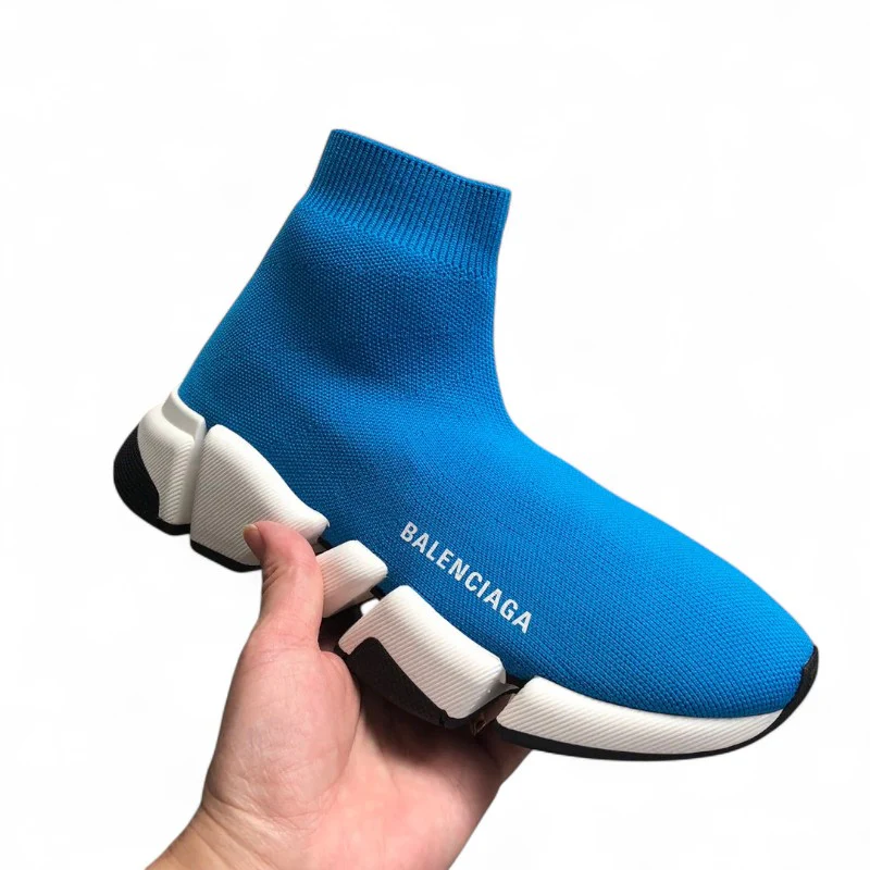 Balenciaga Speed 2.0 Sneaker Blue - Sneaker Replica Workshop
