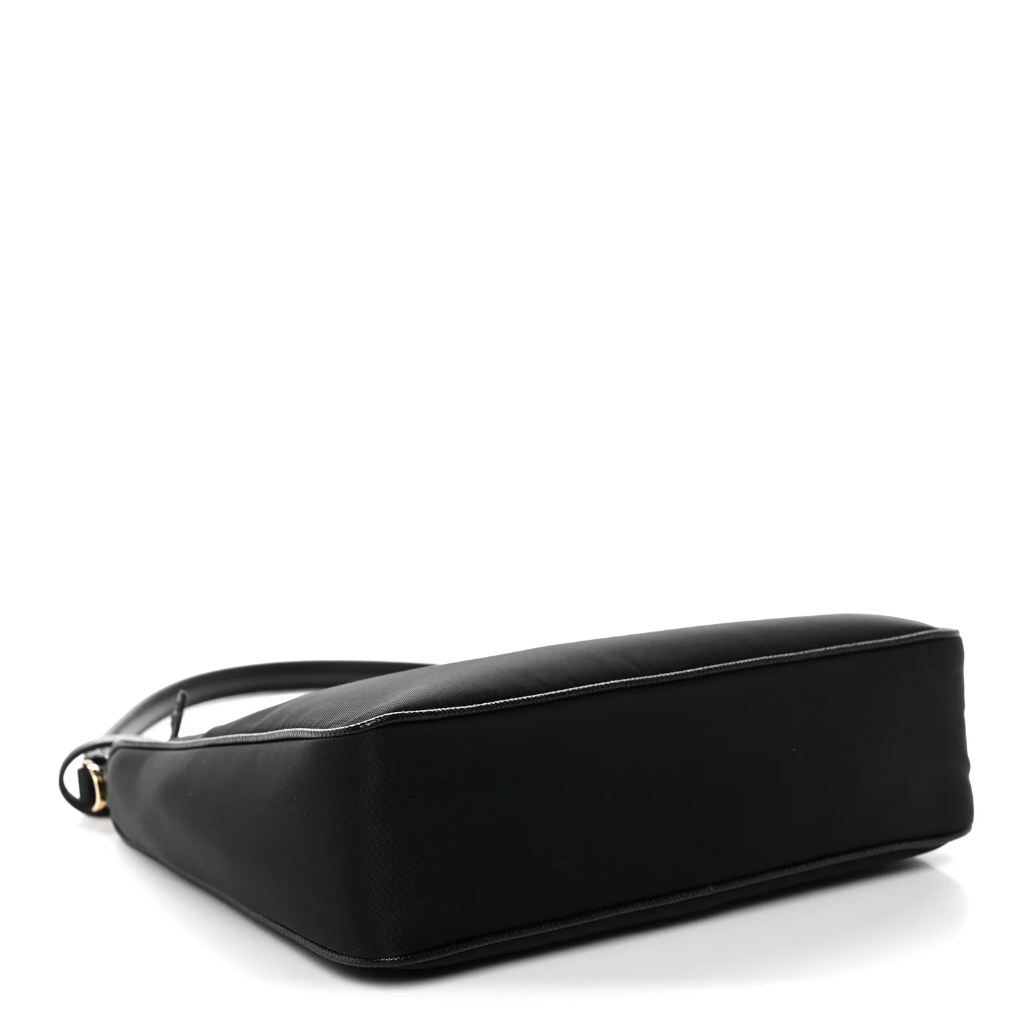 Tessuto Nylon Saffiano Mini Re-Edition 2005 Bag Black - Top Club