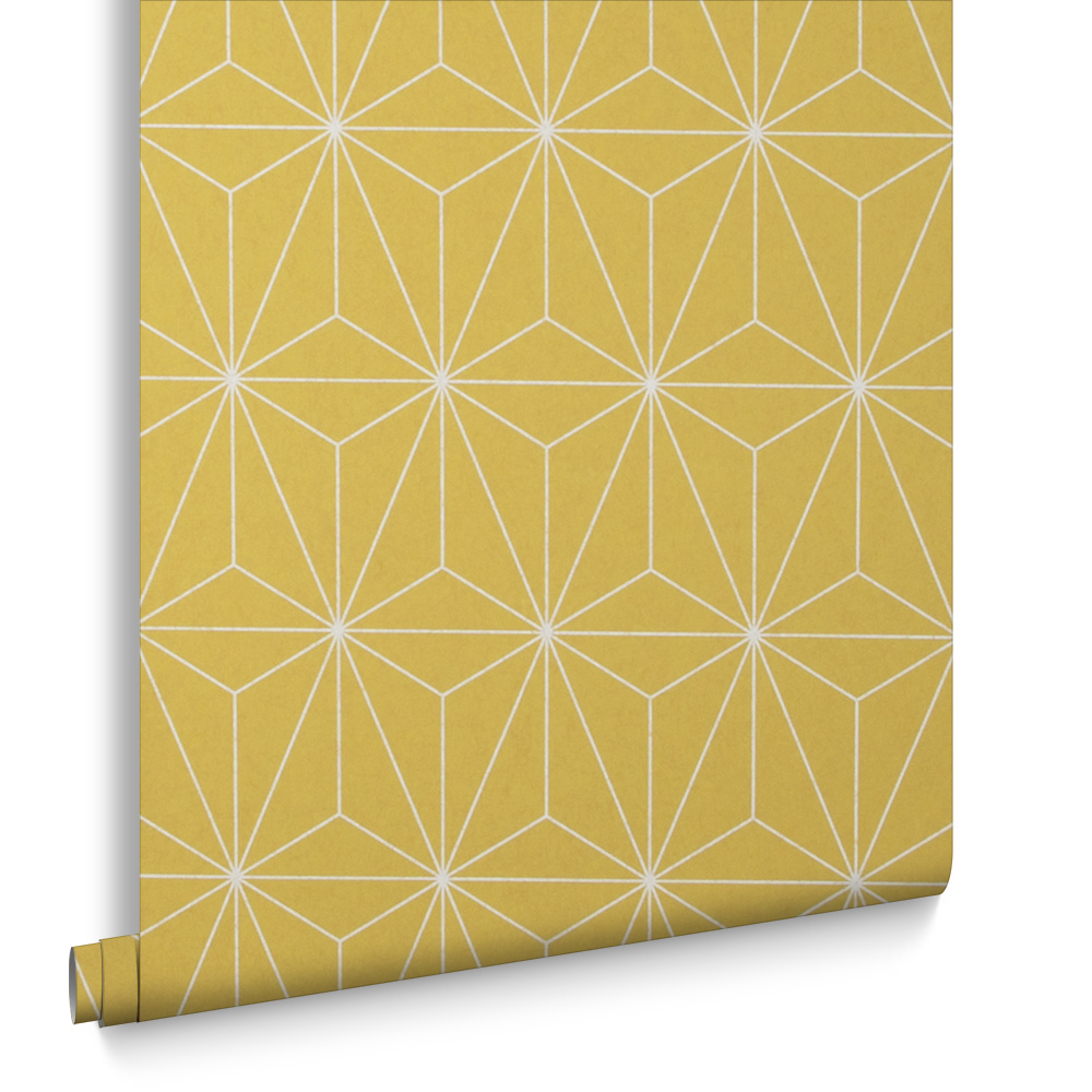 Graham & Brown  vliesbehang  Prism Yellow Graham & Brown  vliesbehang  Prism Yellow