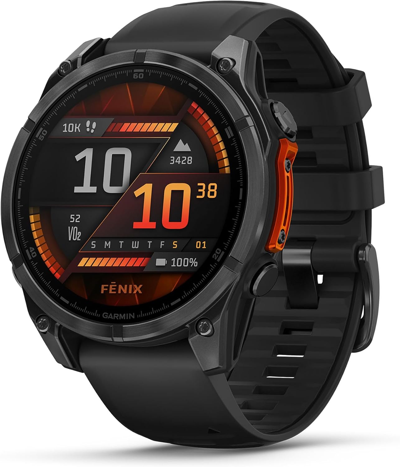 Fēnix 8, 47mm, Display AMOLED 1,4