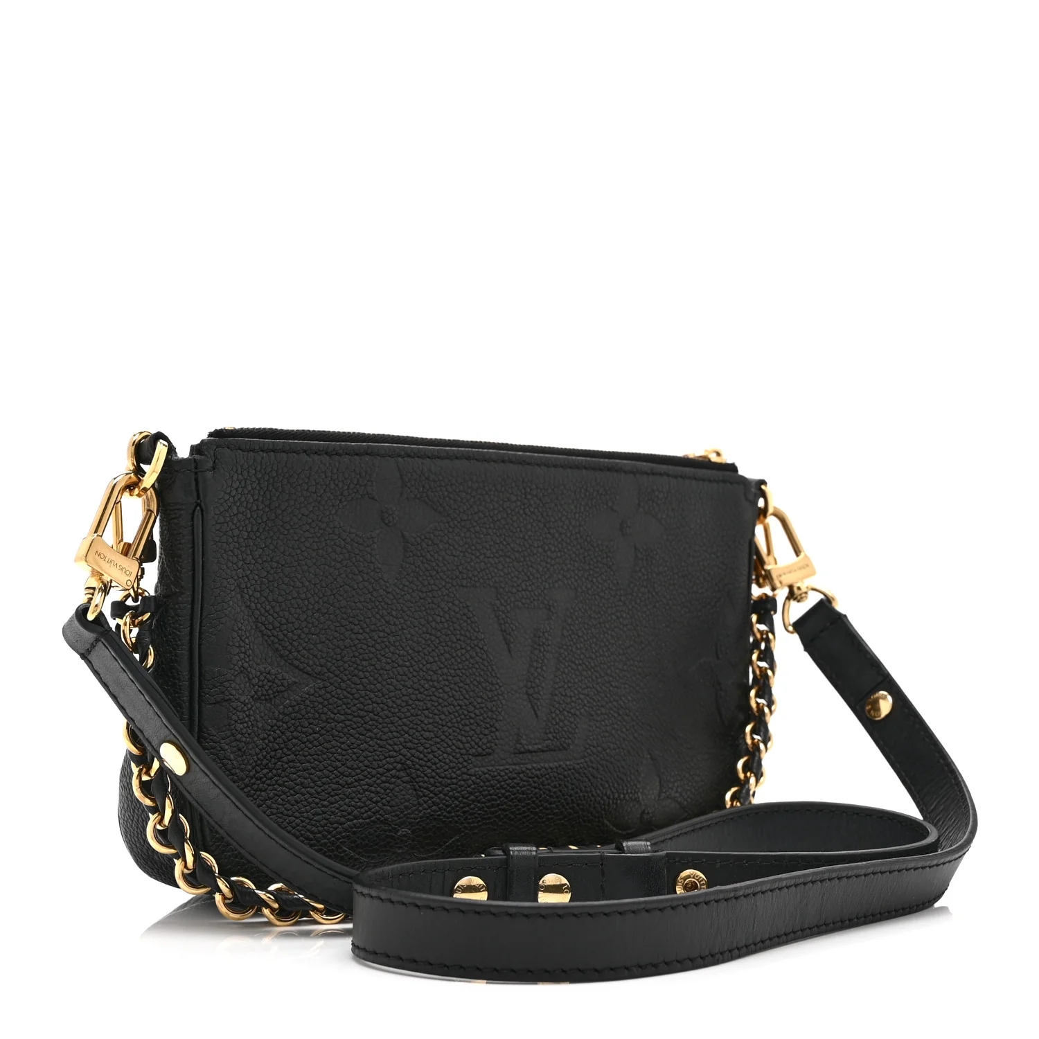 Empreinte Monogram Giant Multi Pochette Accessories Black - Top Club