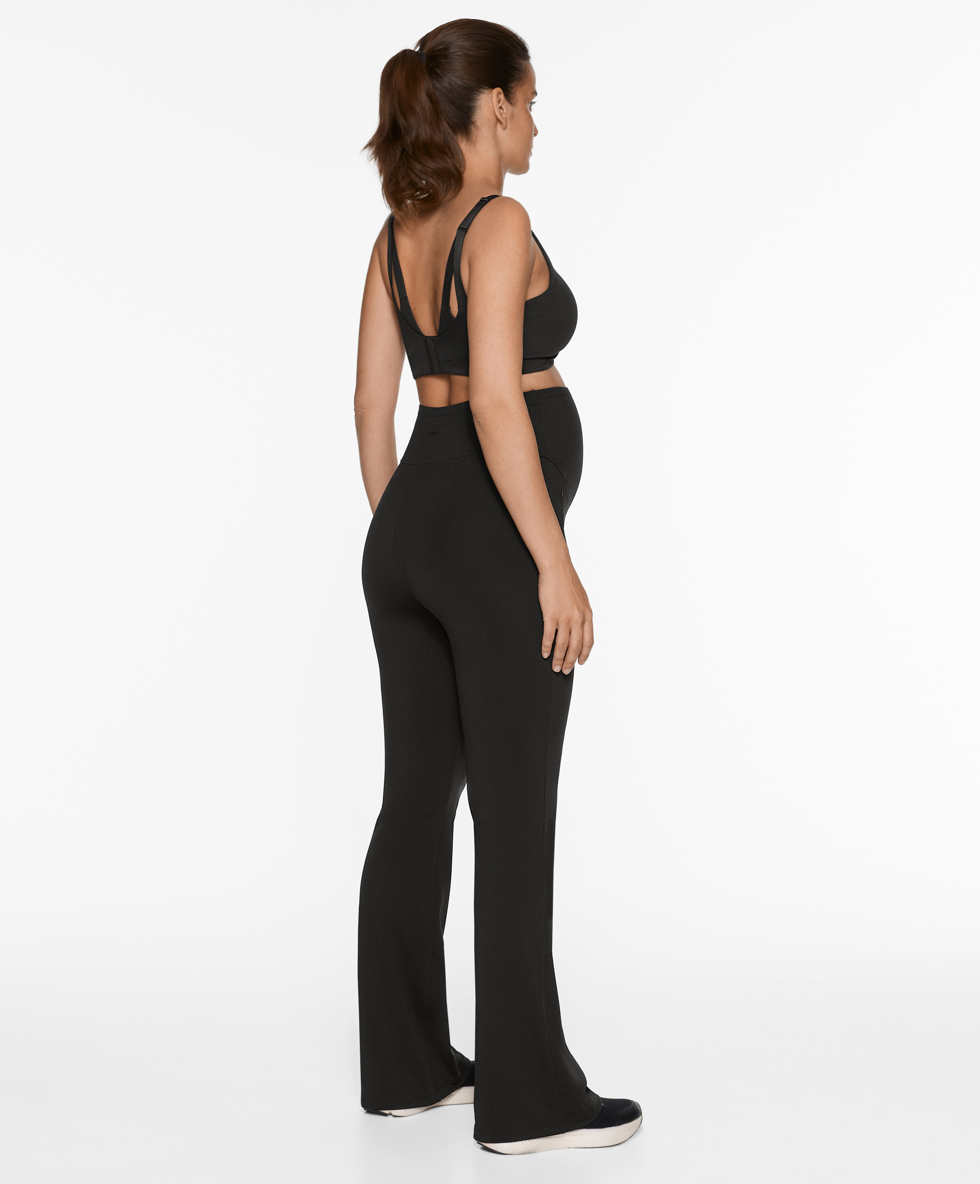 OYSHO Warm maternity flare trousers