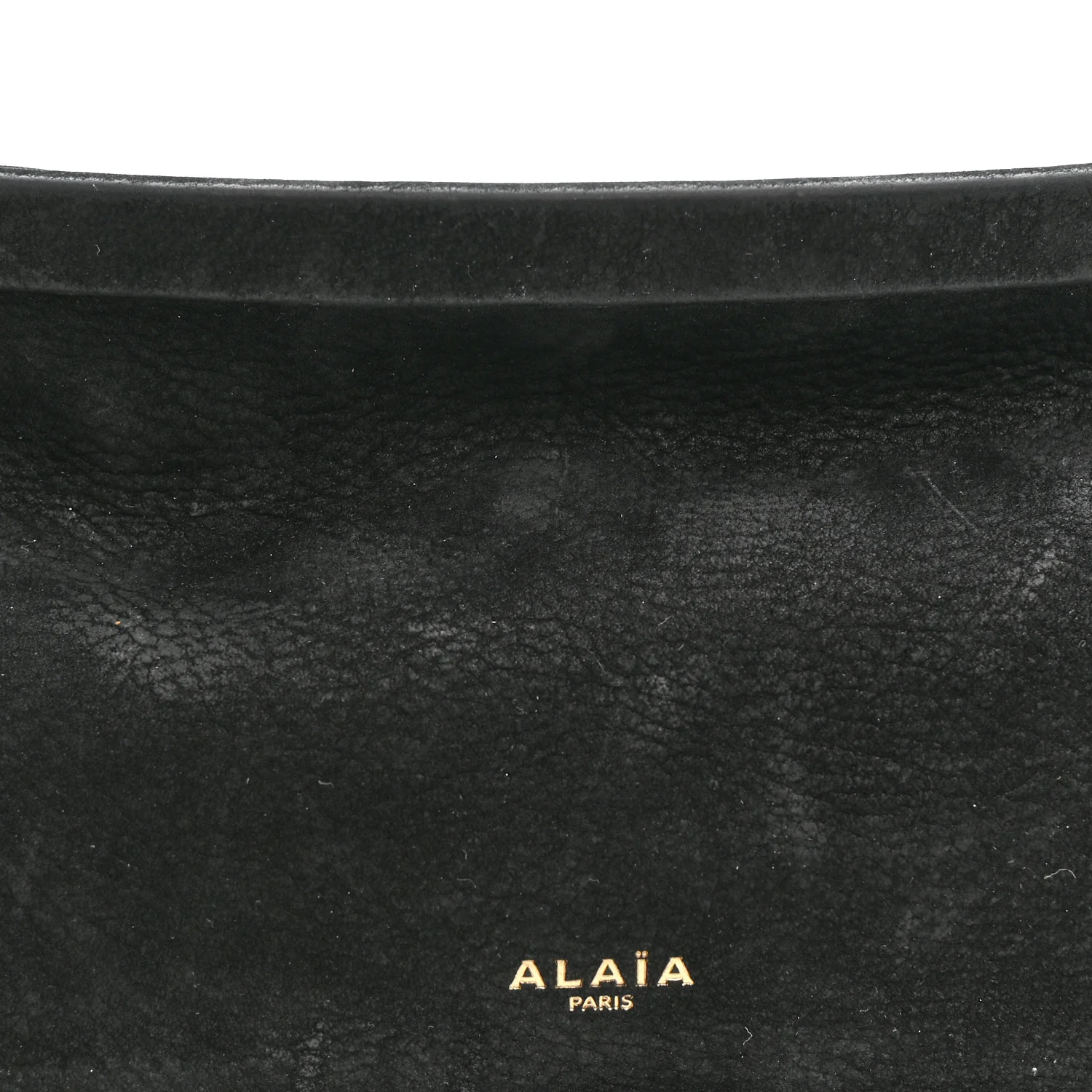 Suede Le Click East West Small Bag Black - Top Club