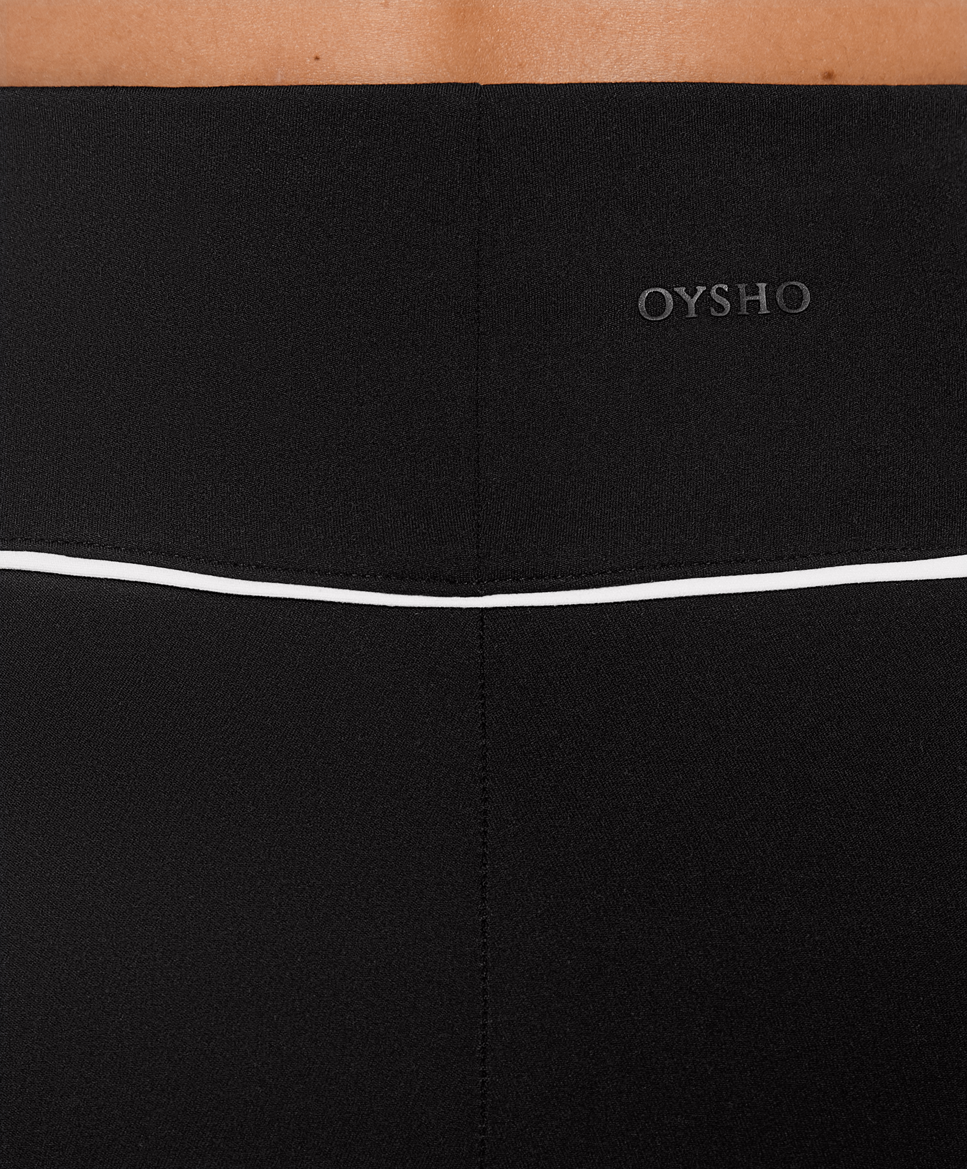 OYSHO Piping Comfortlux high-rise 65cm ankle-length leggings
