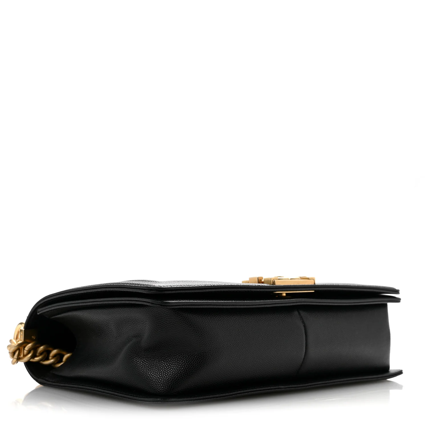 Caviar Quilted New Medium Boy Flap Black - Top Club