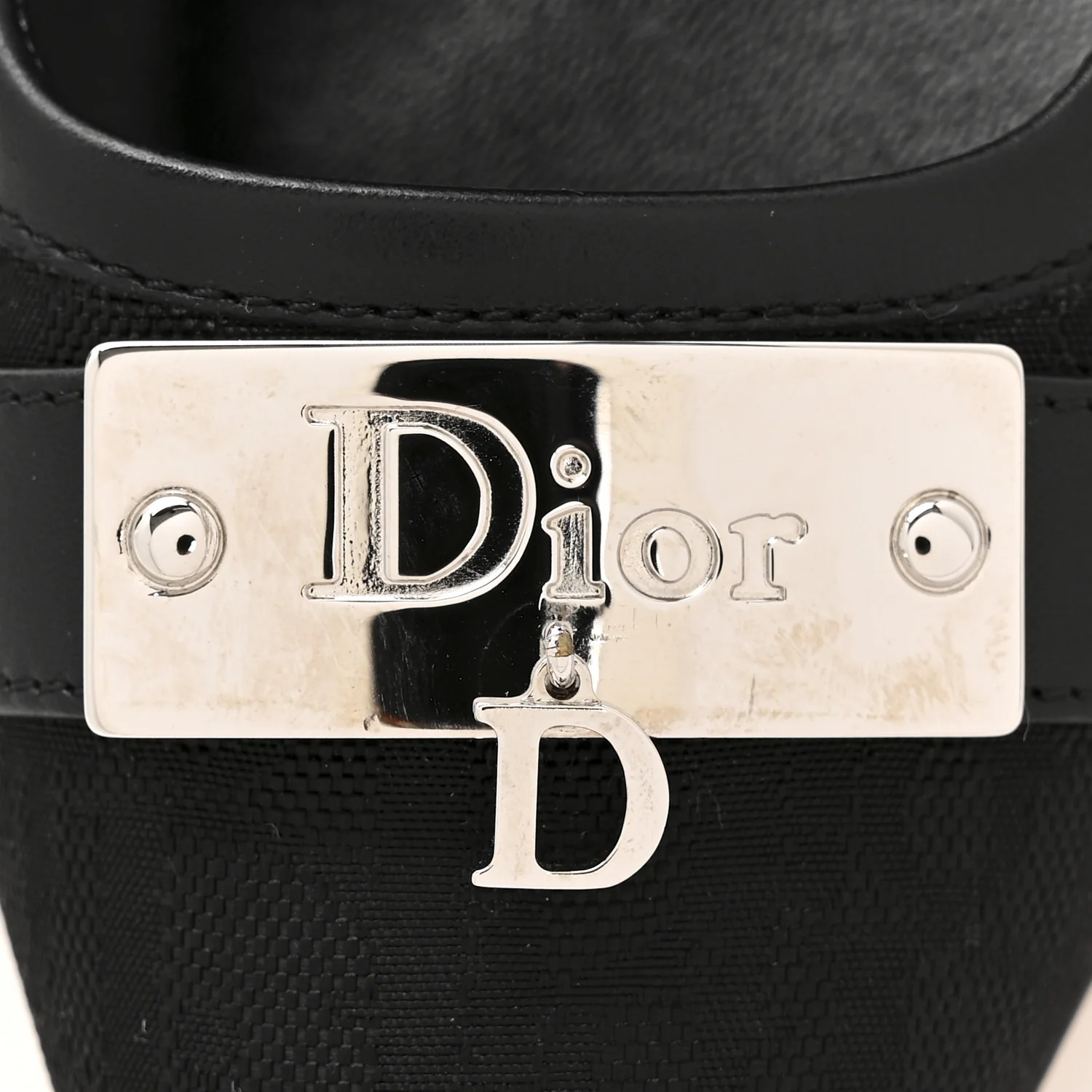 Oblique Canvas Street Chic Pumps 37 Black - Top Club