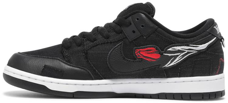Wasted Youth x Dunk Low SB  Black Denim  DD8386-001 - Sneaker Replica Workshop