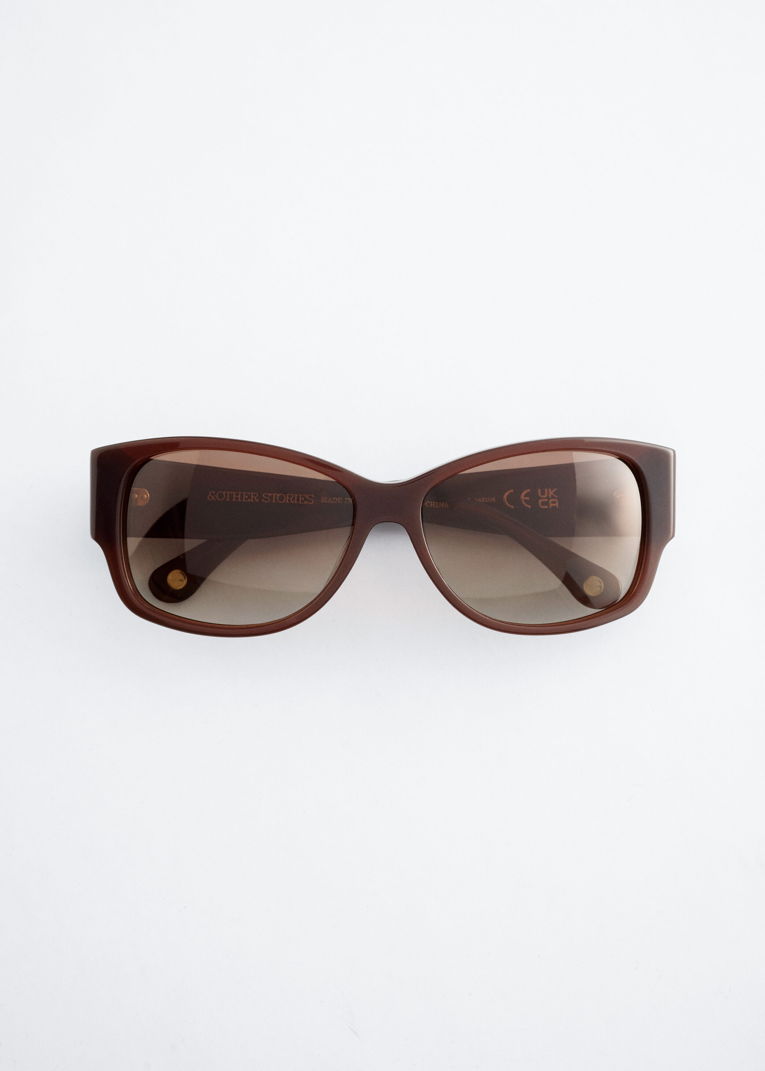 & Other Stories OVAL-FRAME SUNGLASSES