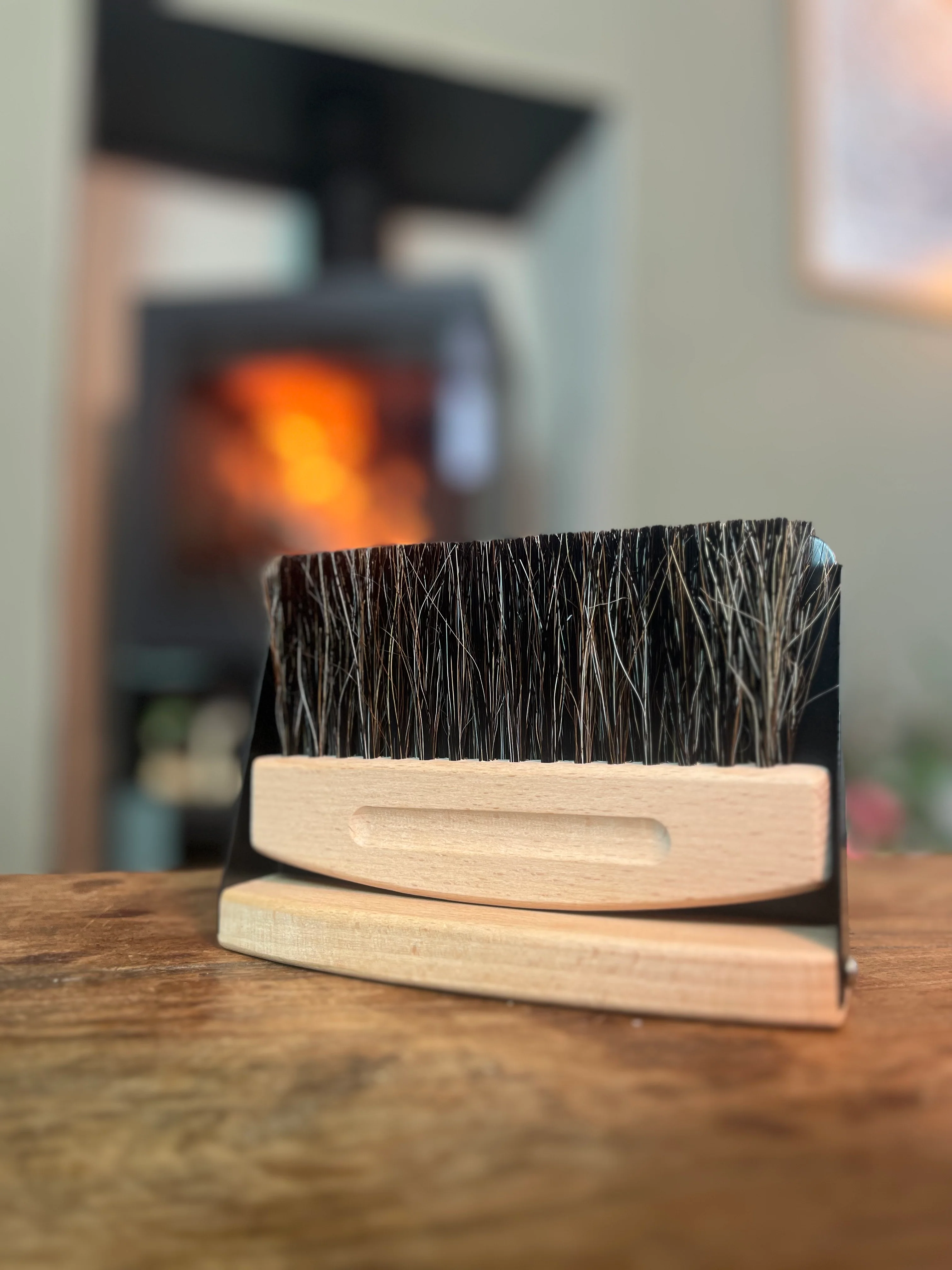 The Tortoise Ash Brush and Pan