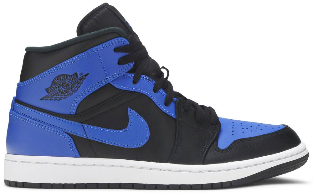 Air Jordan 1 Mid  Hyper Royal  554724-077 - Sneaker Replica Workshop